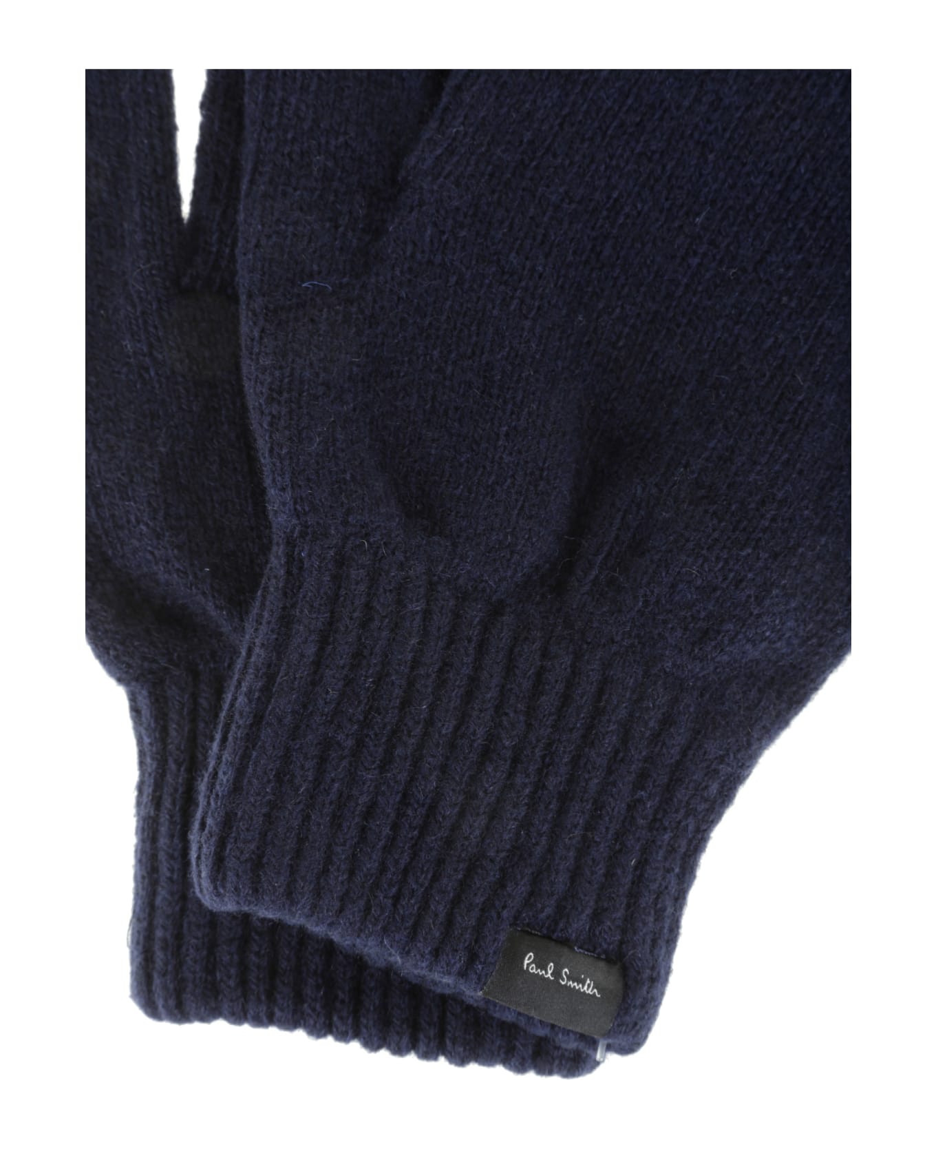 Paul Smith Men Glove Cashmere - Blu scuro