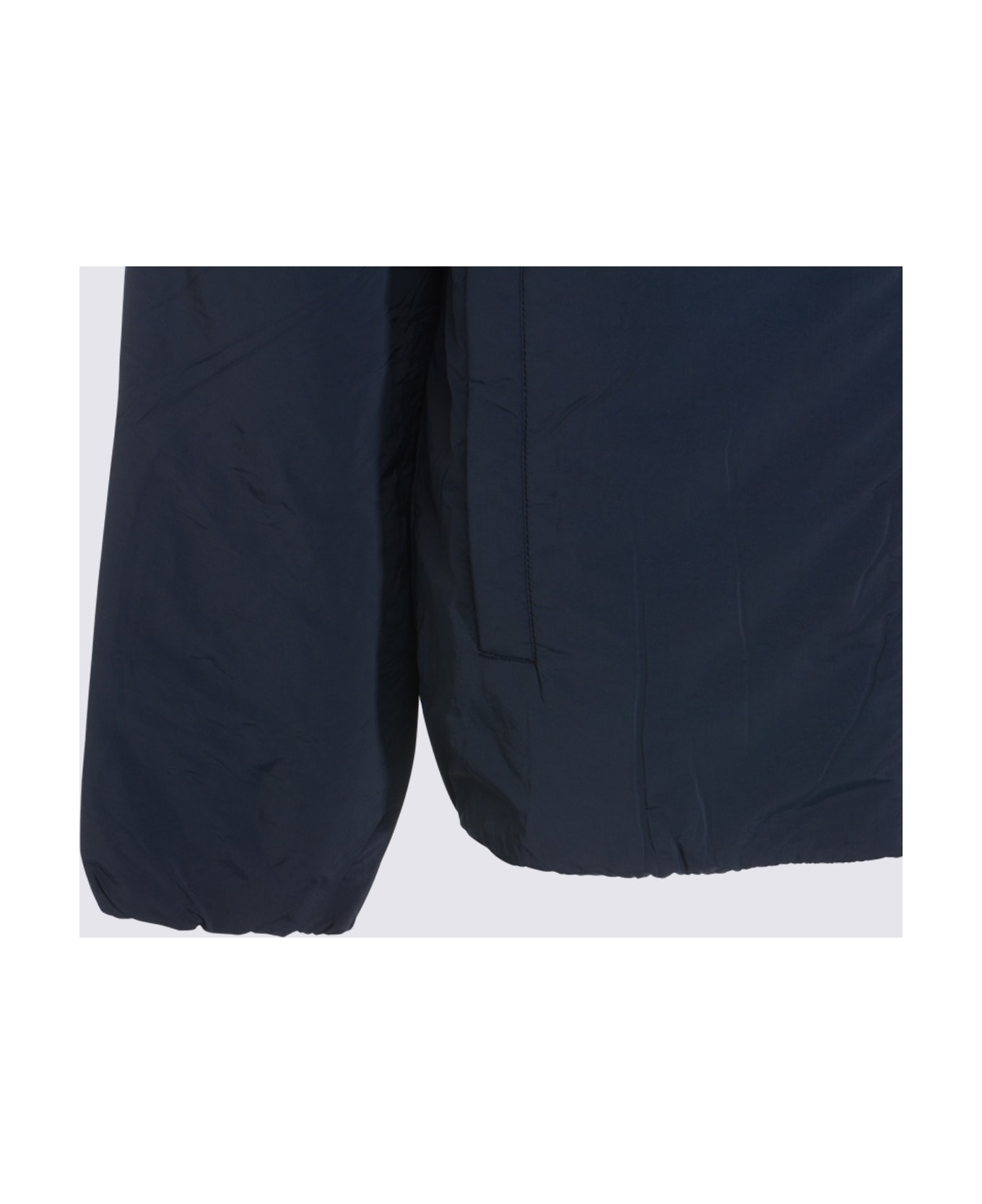 K-Way Dark Blue Nylon Jack Plain Casual Jacket - BLUE DEPTH
