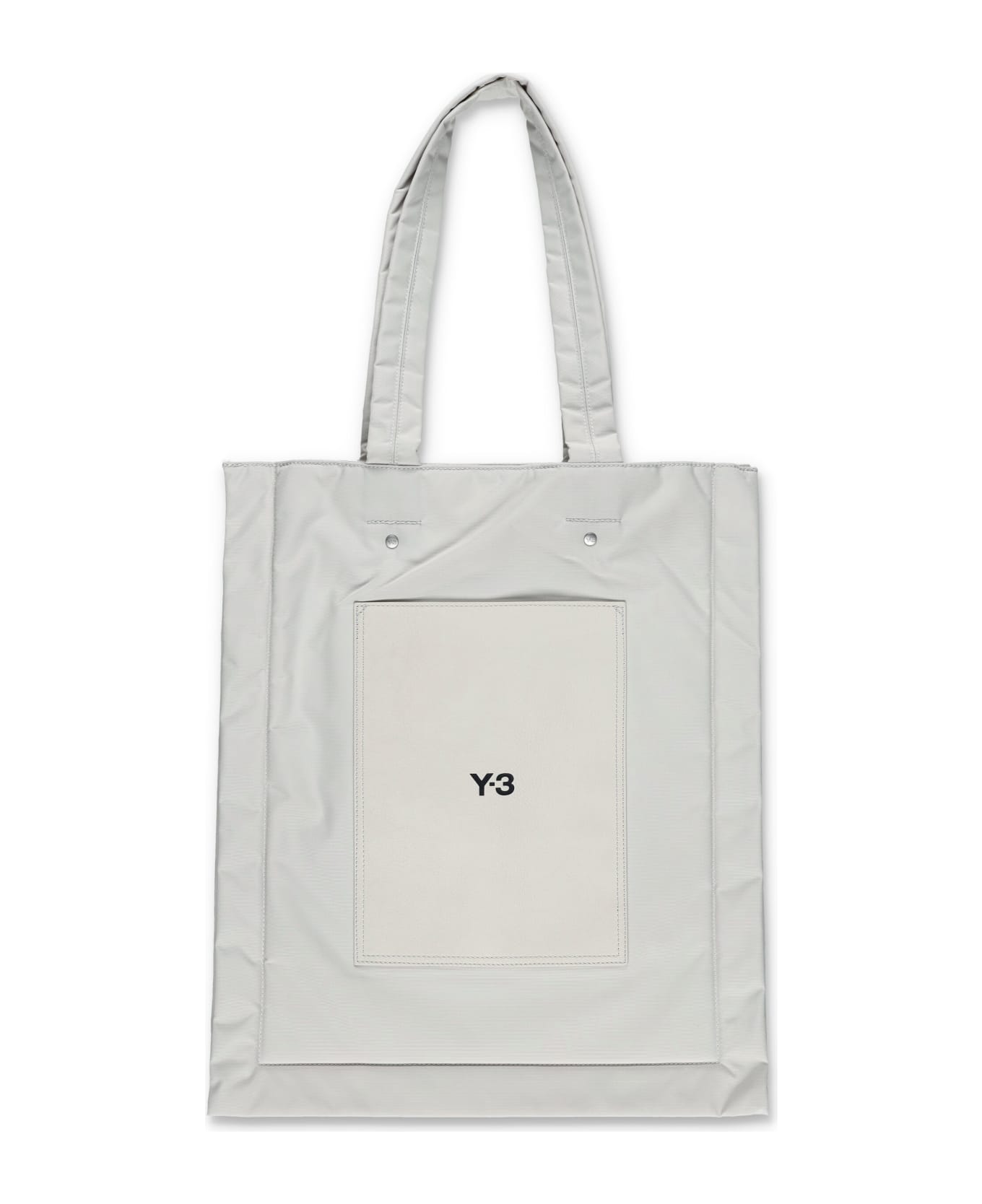 Y-3 Lux Flat Tote Bag - WHITE