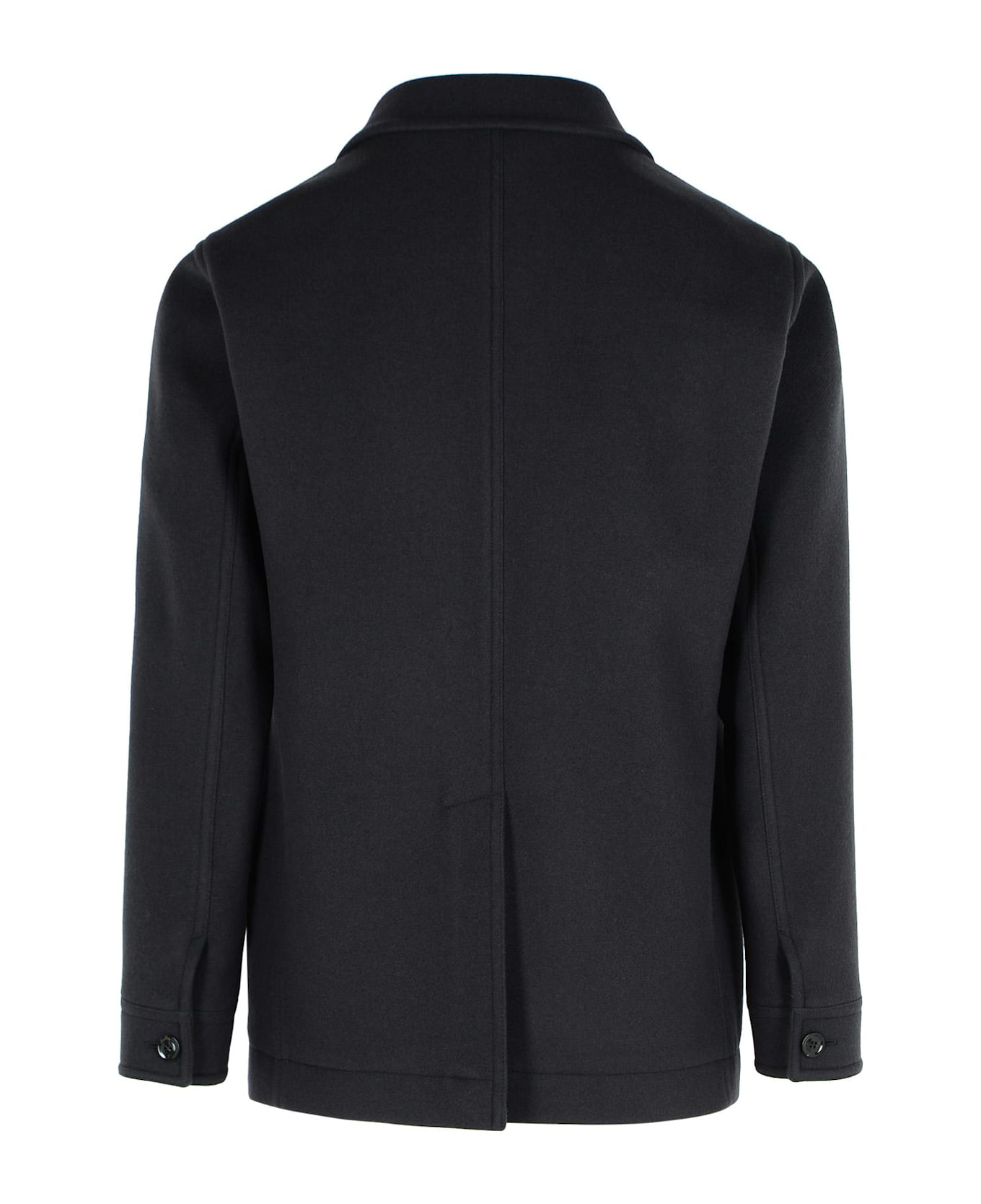 Tom Ford Navy Virgin Wool Jacket - navy