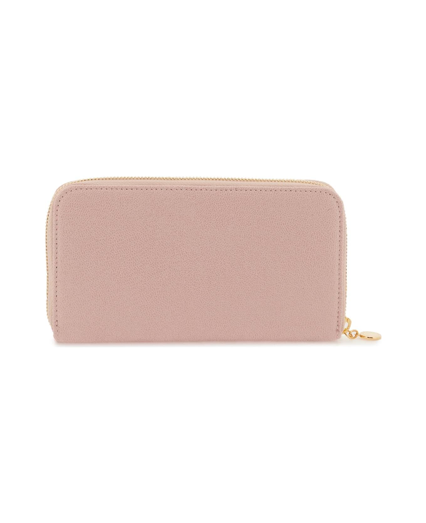 Stella McCartney Wallet In Rose-pink Polyester - ROSE (Pink) 財布