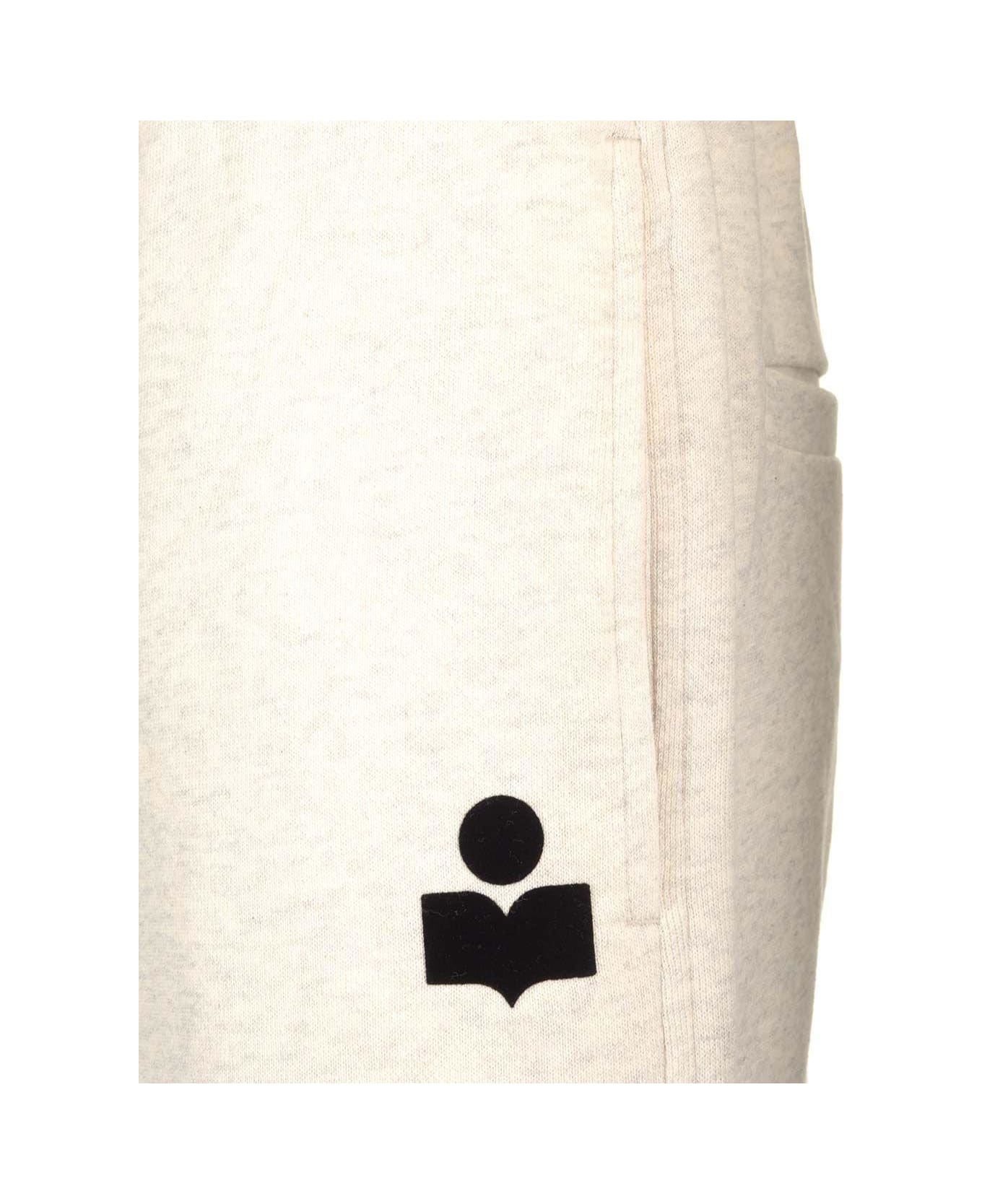 Isabel Marant Mahelo Logo Printed Drawstring Shorts