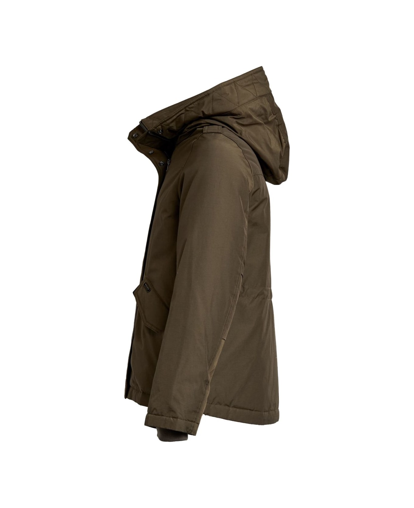 Woolrich Hooded Blouson Jacket - Green