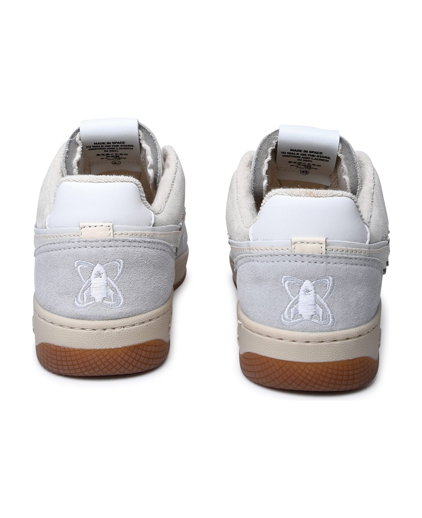 Enterprise Japan White Leather Sneakers - White スニーカー