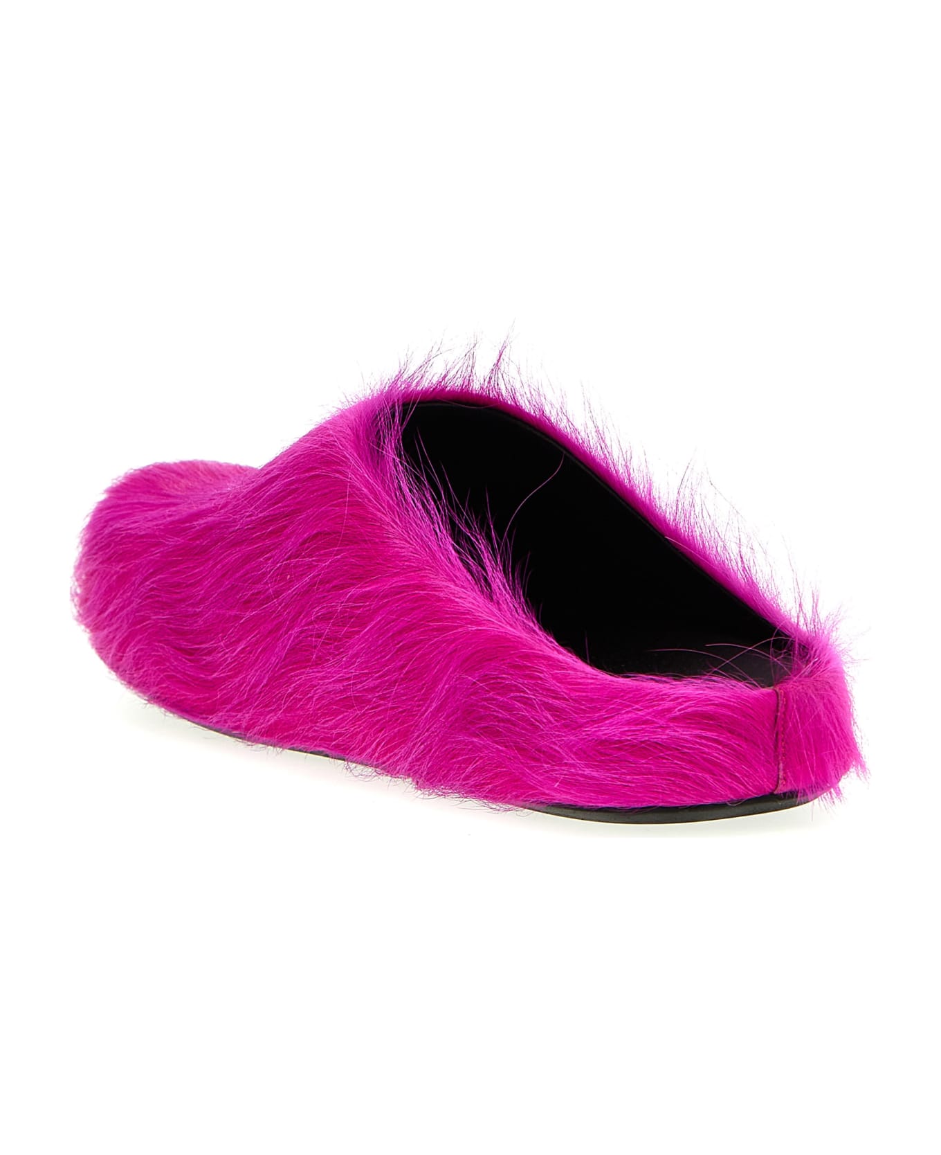 Marni 'fussbett' Mules - Fuchsia