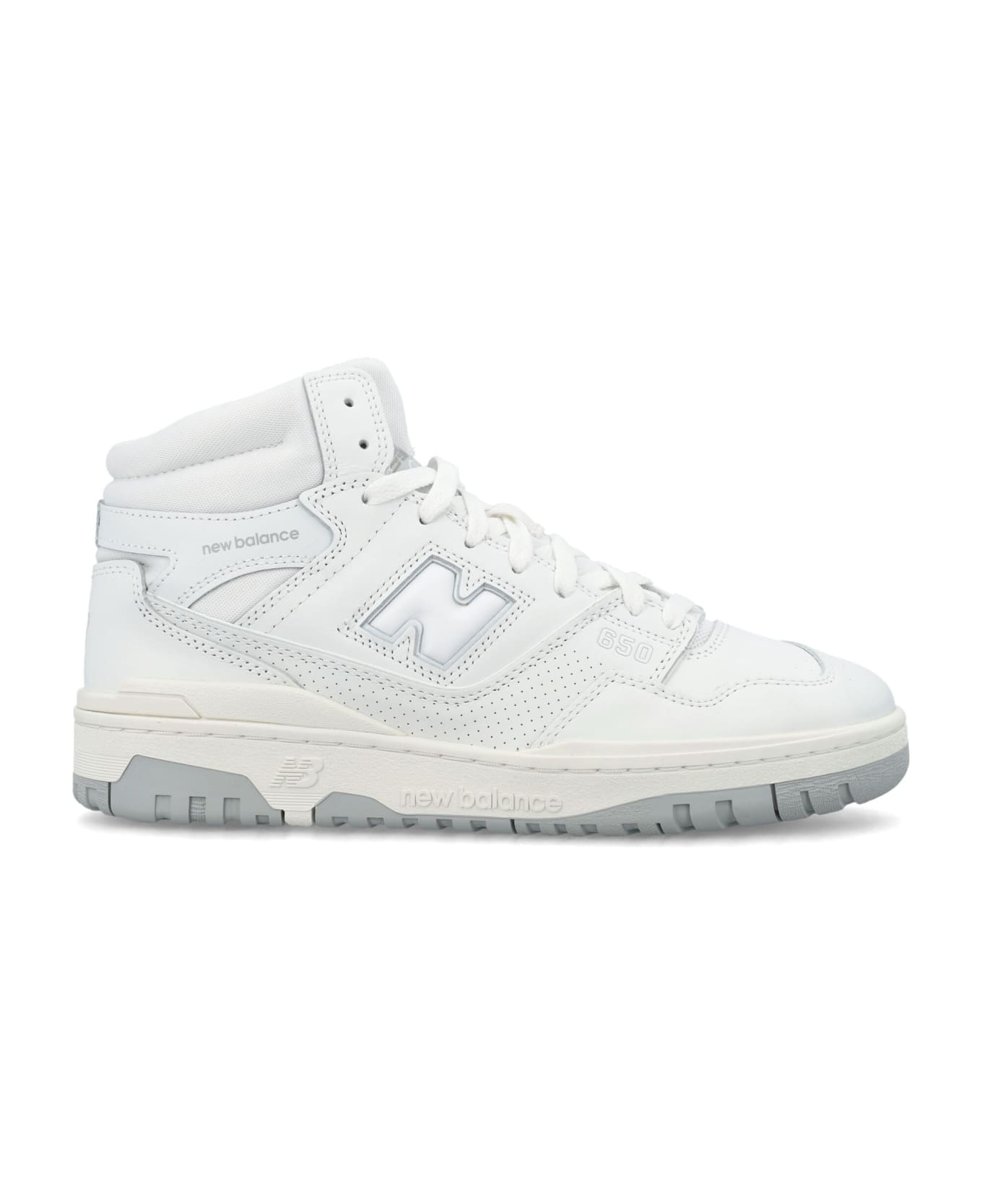 New Balance 650 High Top Sneakers - WHITE