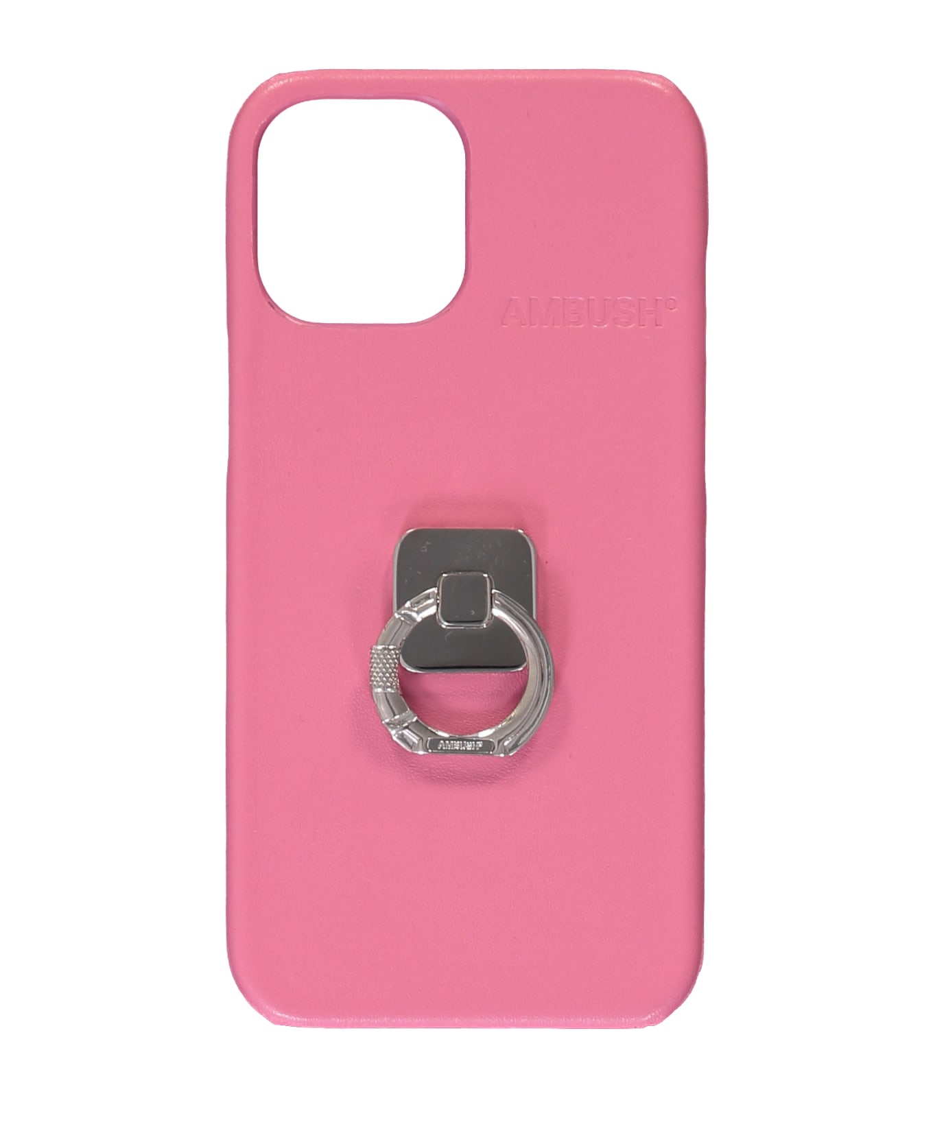 AMBUSH Logo Detail Iphone 12promax Case - Pink デジタルアクセサリー