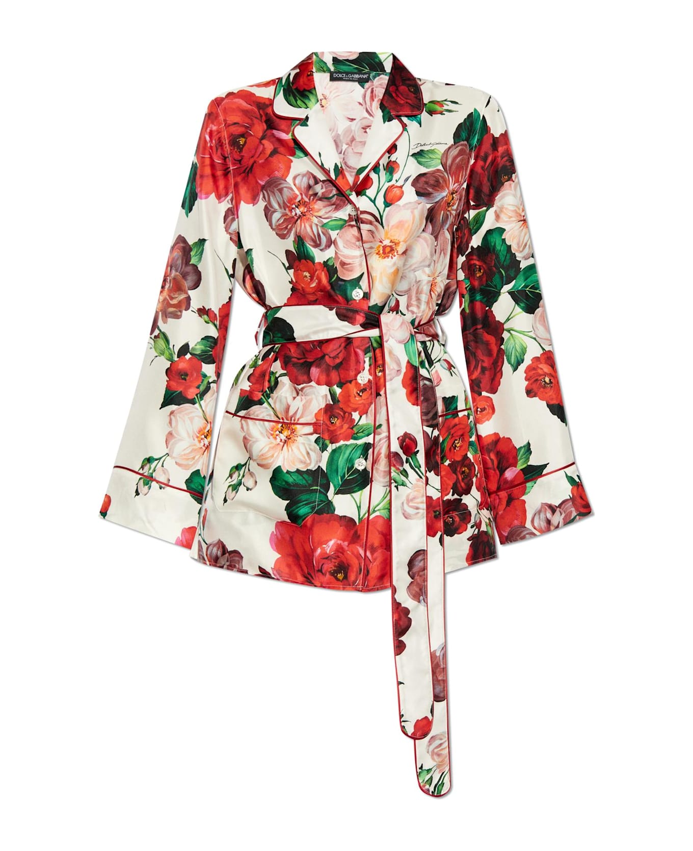 Dolce & Gabbana Silk Shirt - PINK