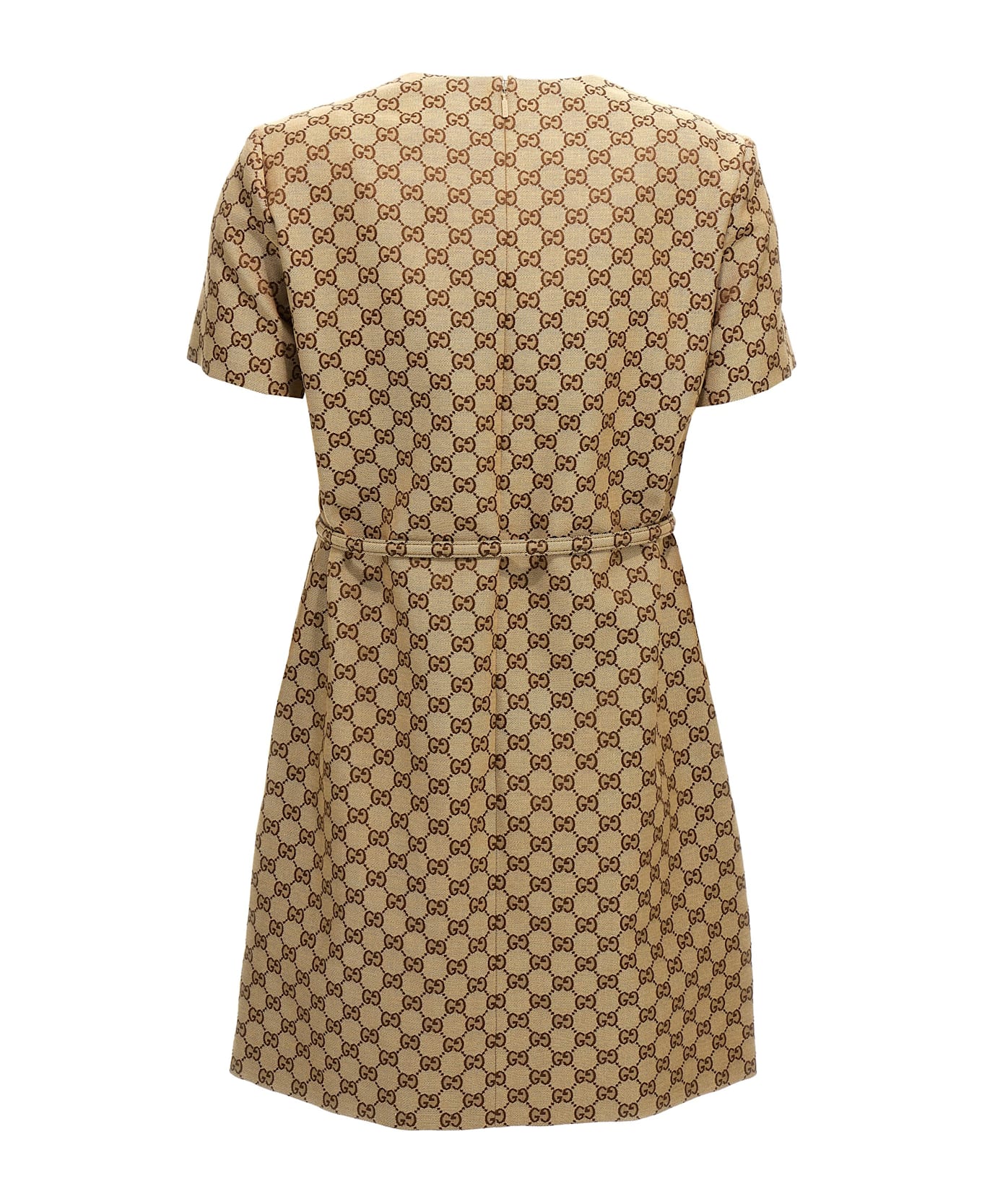 Gucci 'gg' Dress - Beige