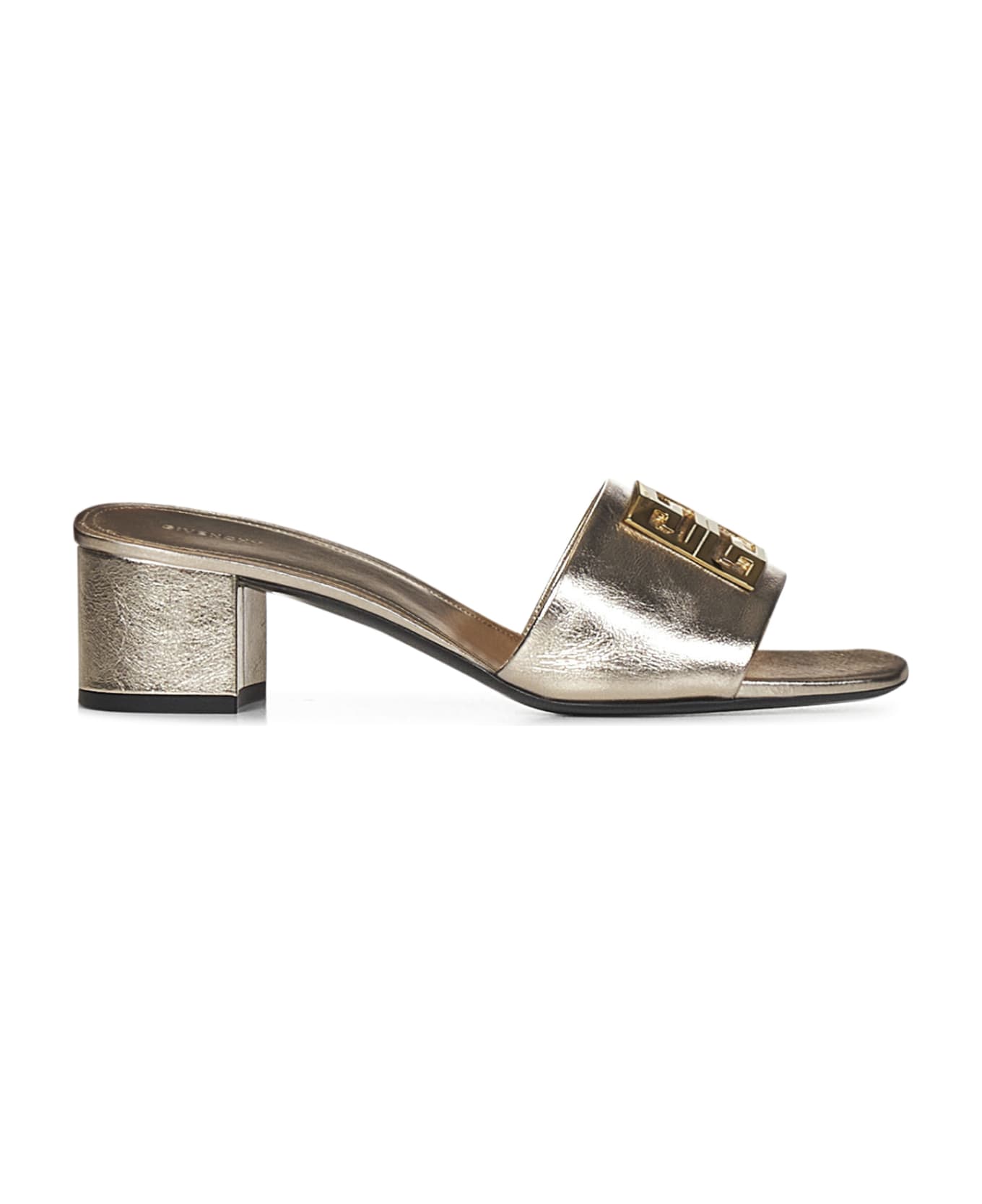 Givenchy 4g Heel Sandals - Gold
