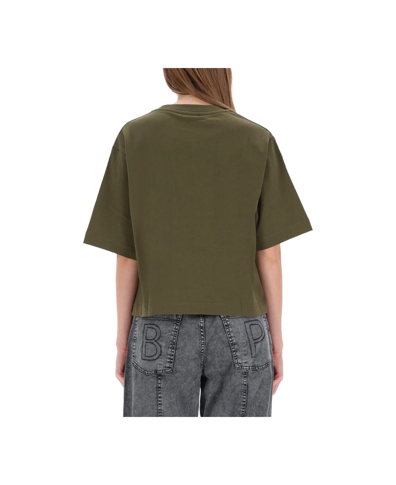 Baum und Pferdgarten T-shirt "jiana" - GREEN