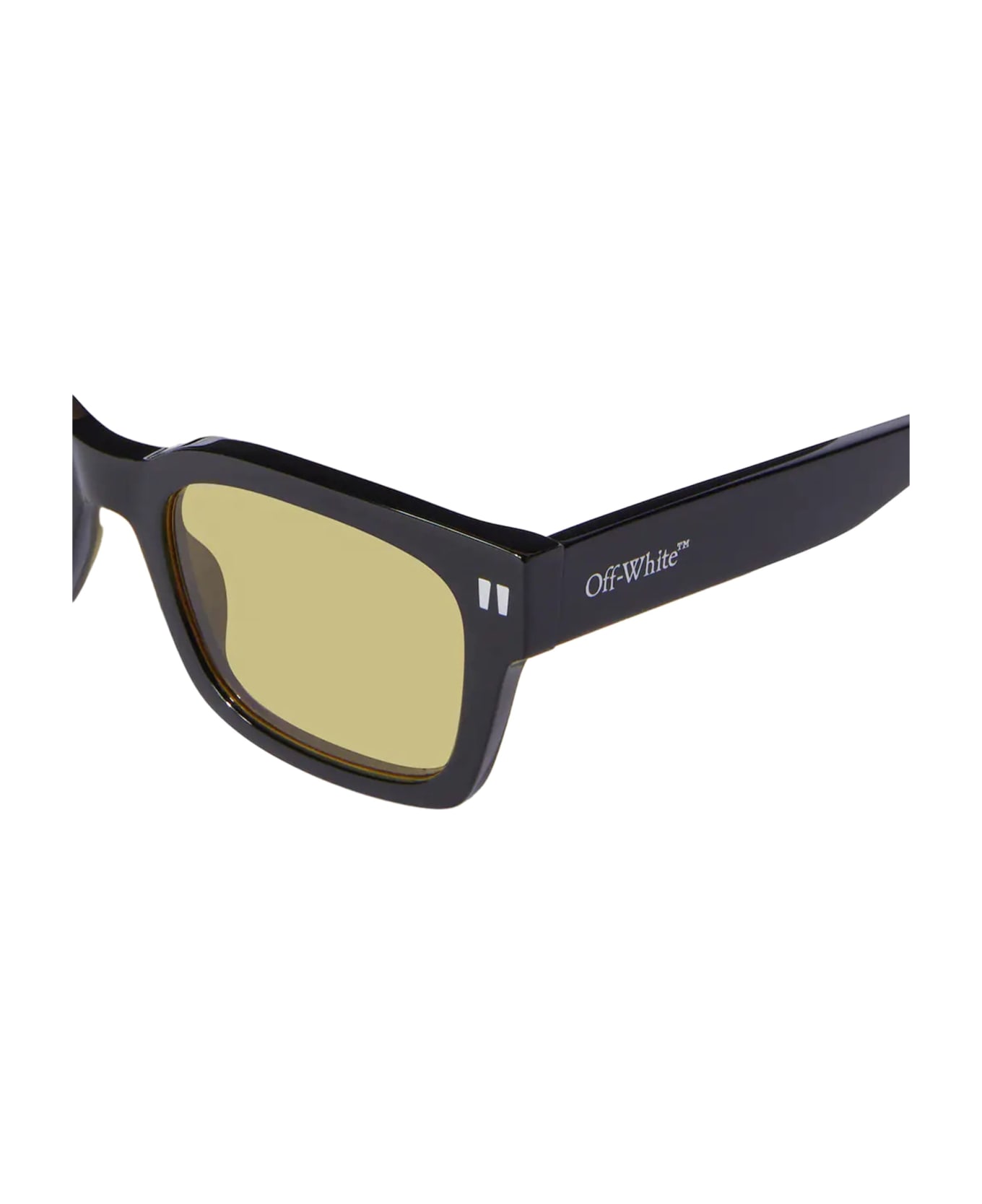 Off-White Midland - Black / Yellow Sunglasses - Black