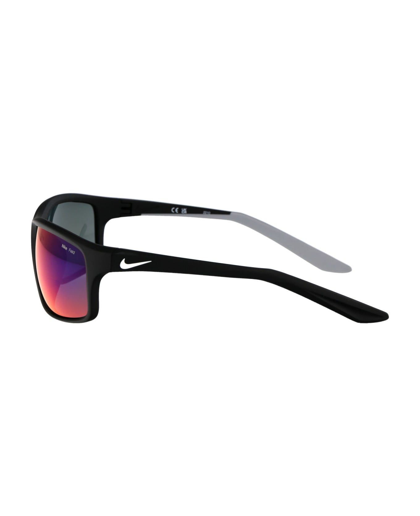Nike Adrenaline 22 E Sunglasses - 010 BLACK WHITE NOIR BLANC