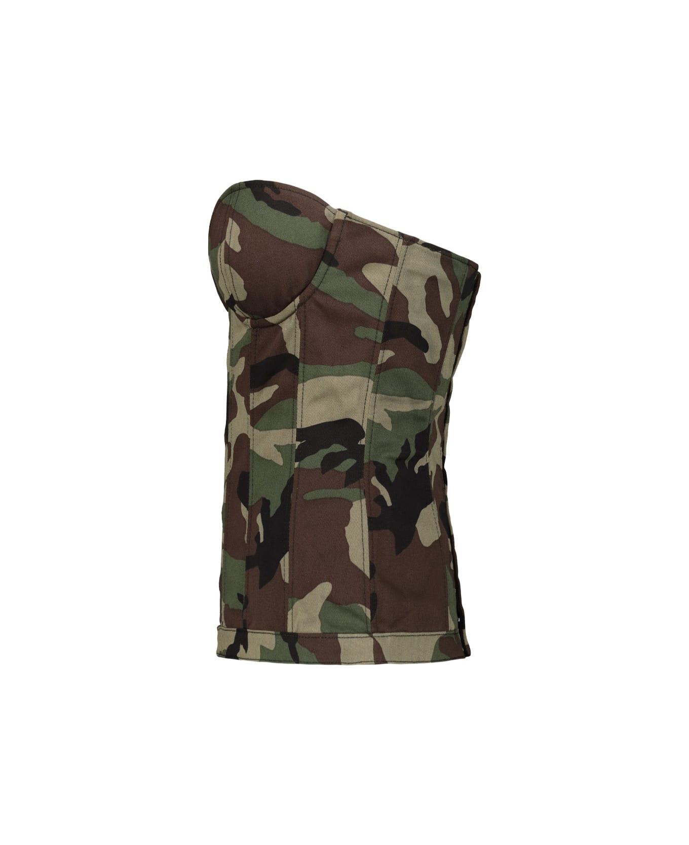 VETEMENTS Camo Corset | italist