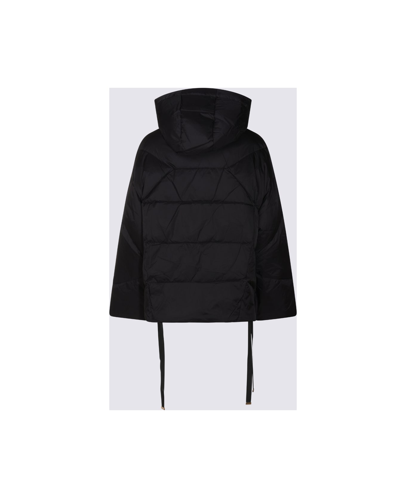 TwinSet Black Down Jacket - Black