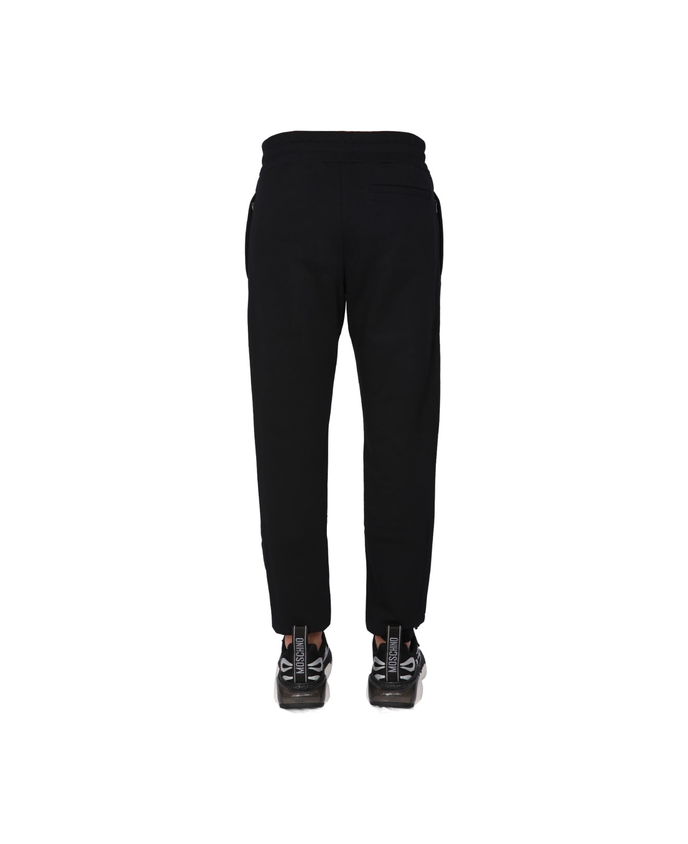 Moschino Jogging Pants - BLACK スウェットパンツ