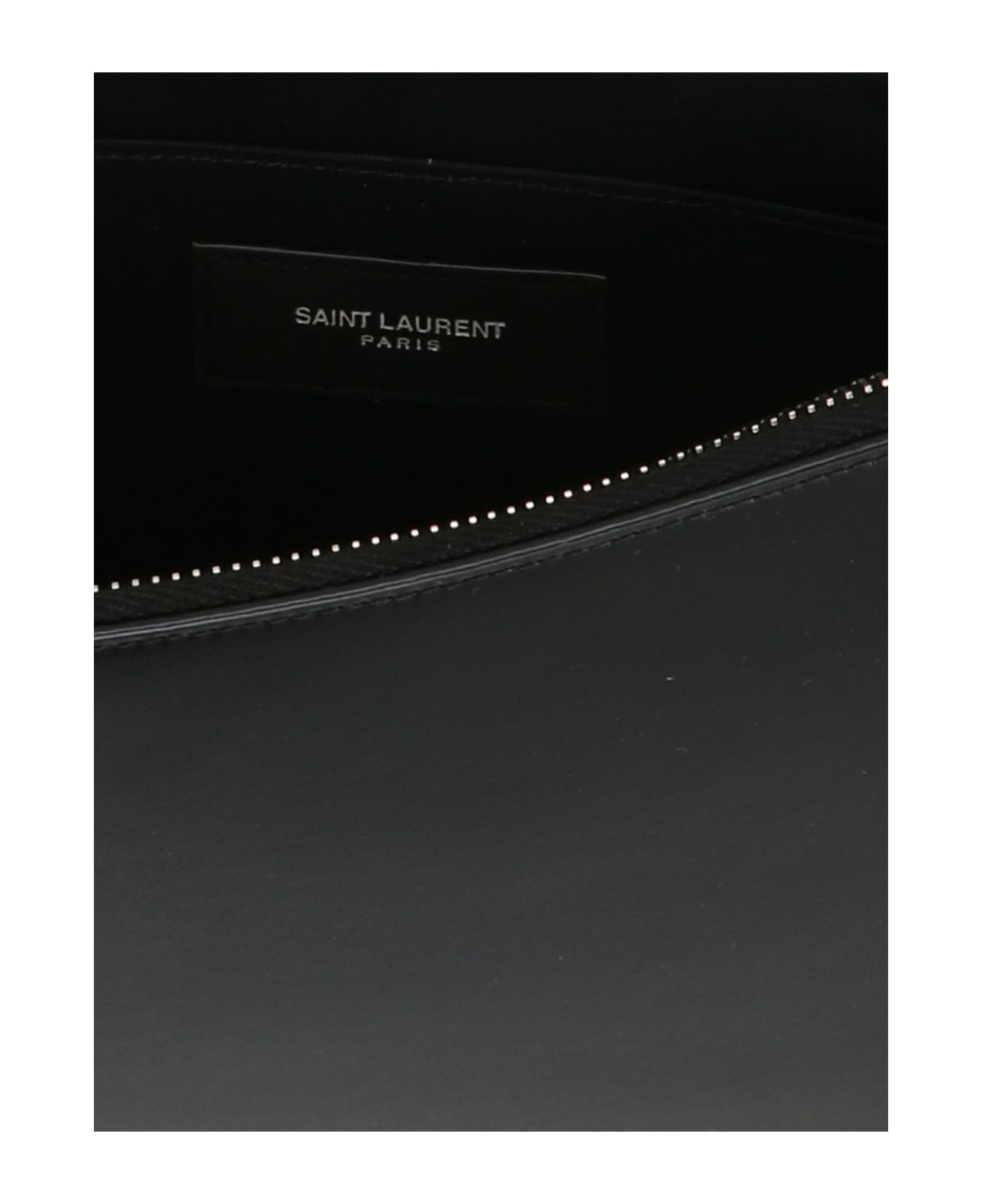 Saint Laurent 'tiny Cassandre' Small Tablet Case - Black  