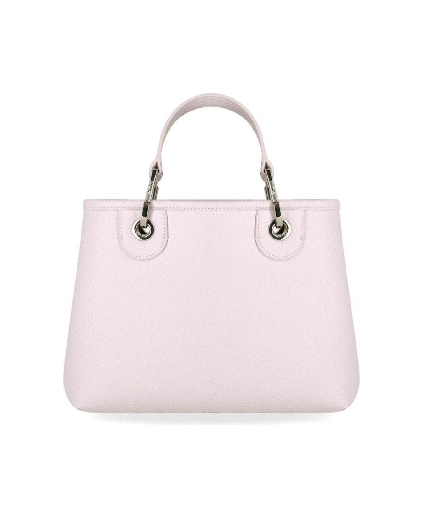 Emporio Armani Myea Logo Printed Tote Bag - Pink