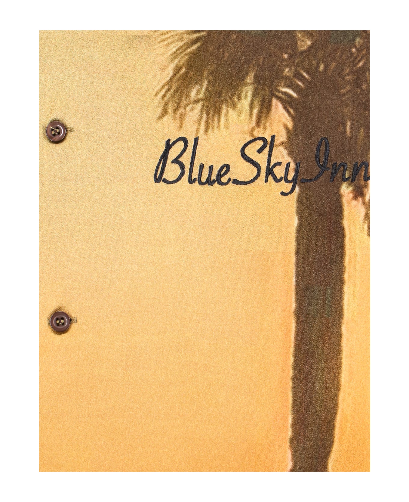 Blue Sky Inn "palms" Shirt - Brown シャツ