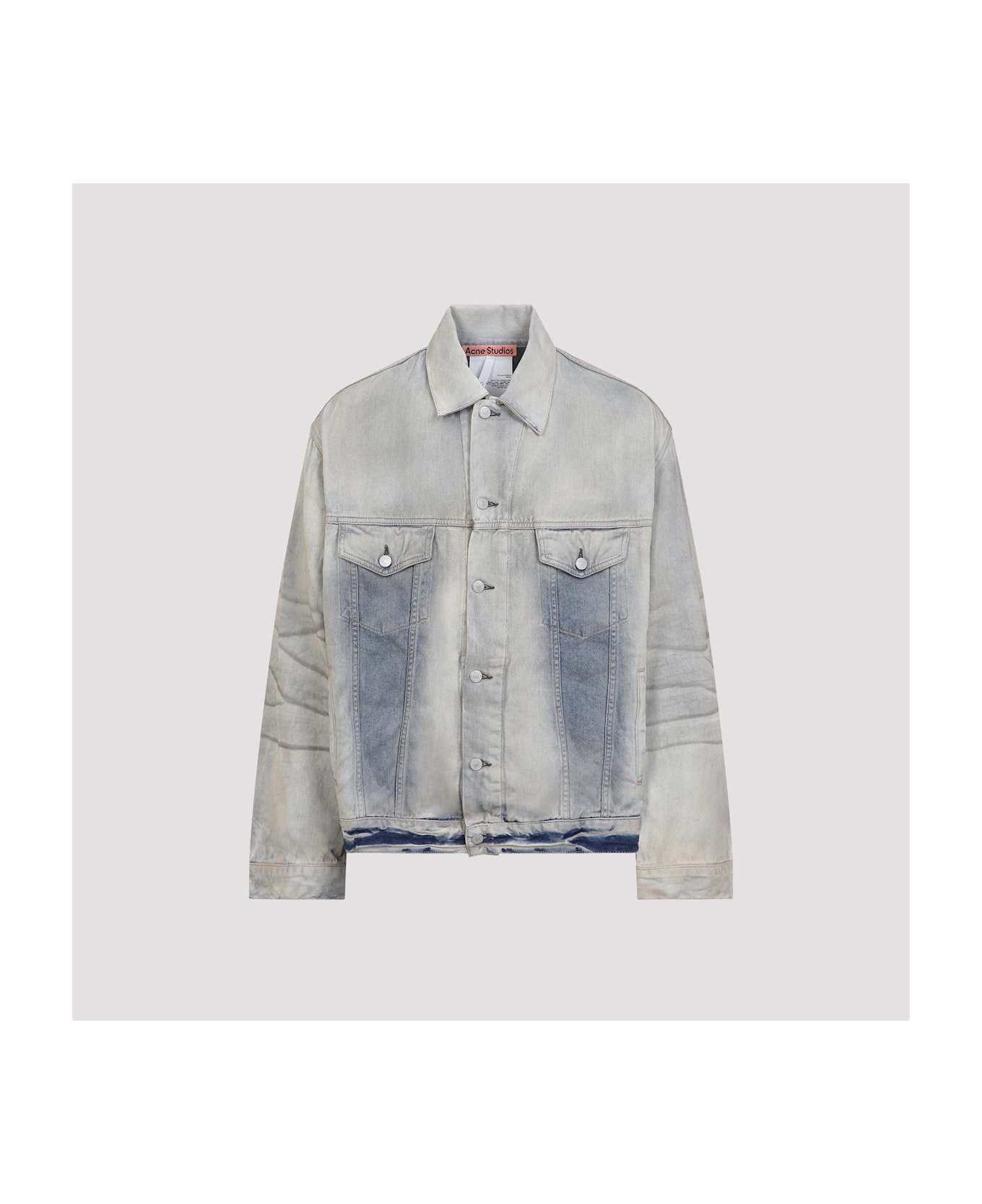 Acne Studios Light Blue Cotton Jacket - Light Blue