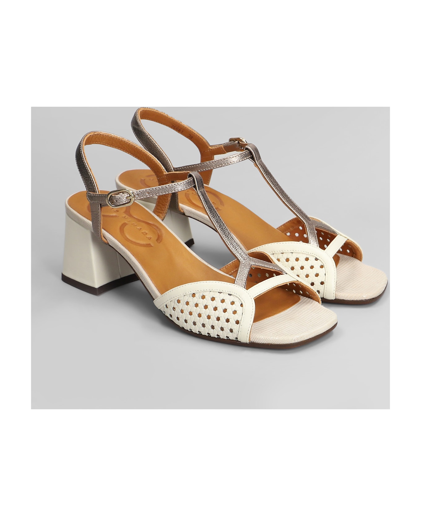 Chie Mihara Sandals In White Leather - white