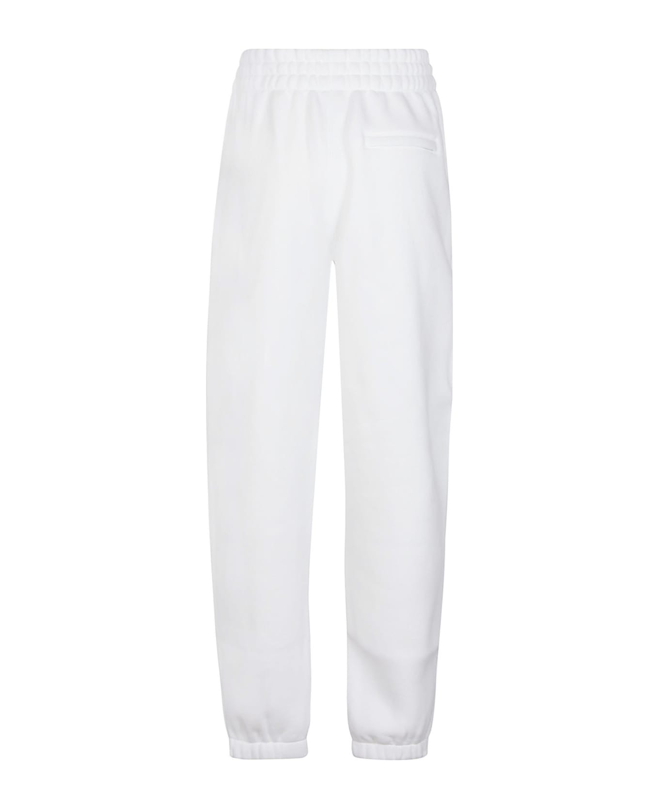 T by Alexander Wang Puff Paint Logo Esential Terry Classic Sweatpant - White スウェットパンツ