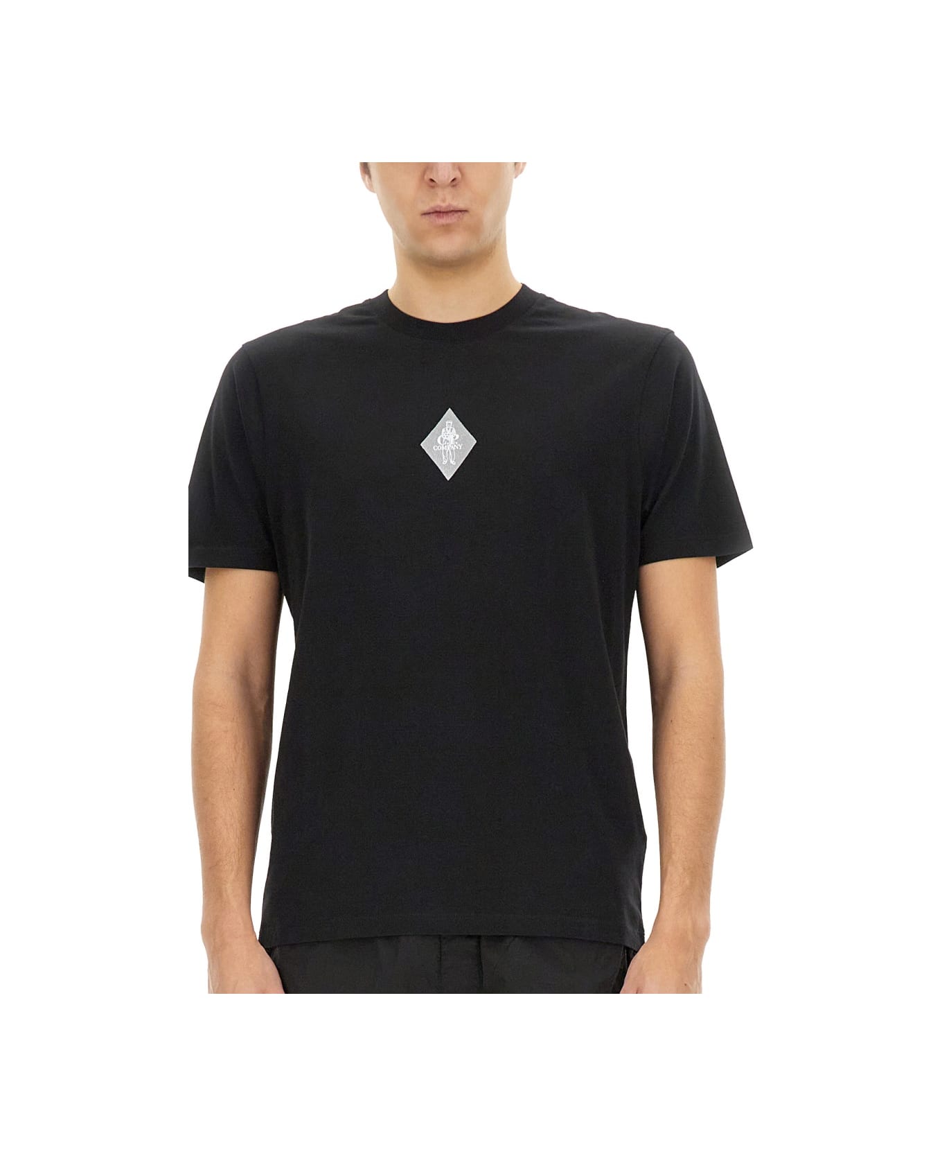 C.P. Company Jersey T-shirt - BLACK