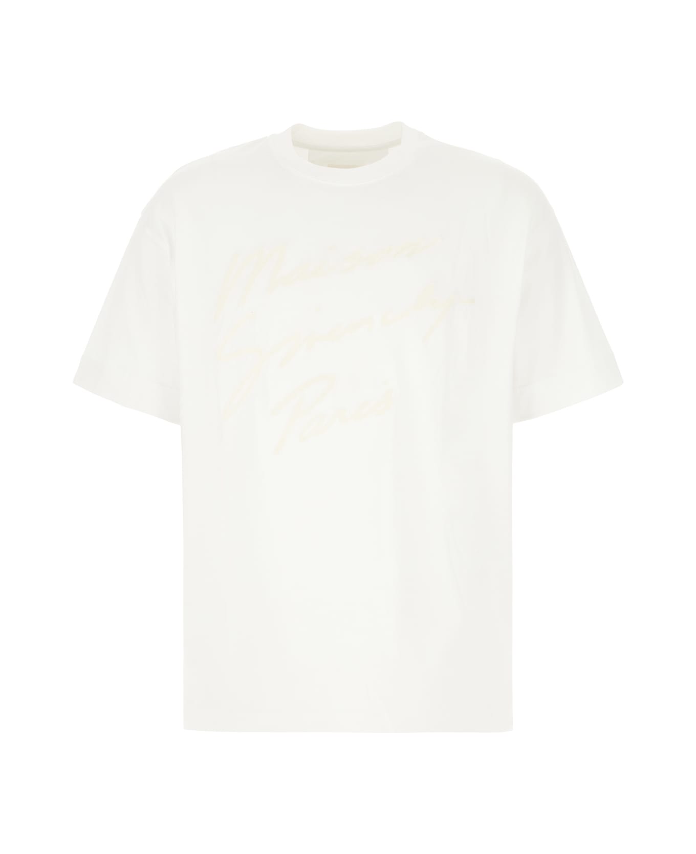 Givenchy White Cotton Oversize T-shirt - WHITE