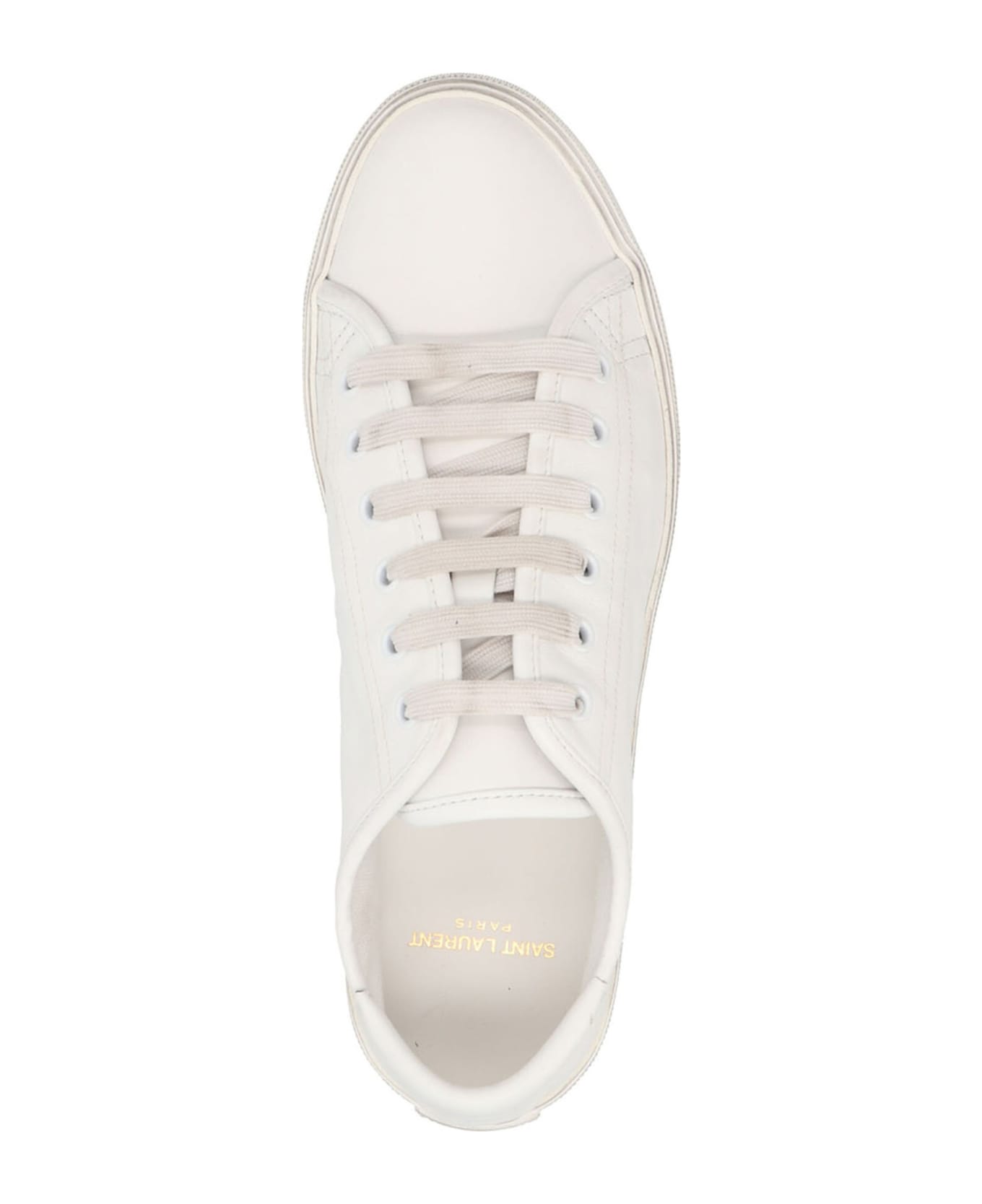 Saint Laurent Malibu Sneakers - White
