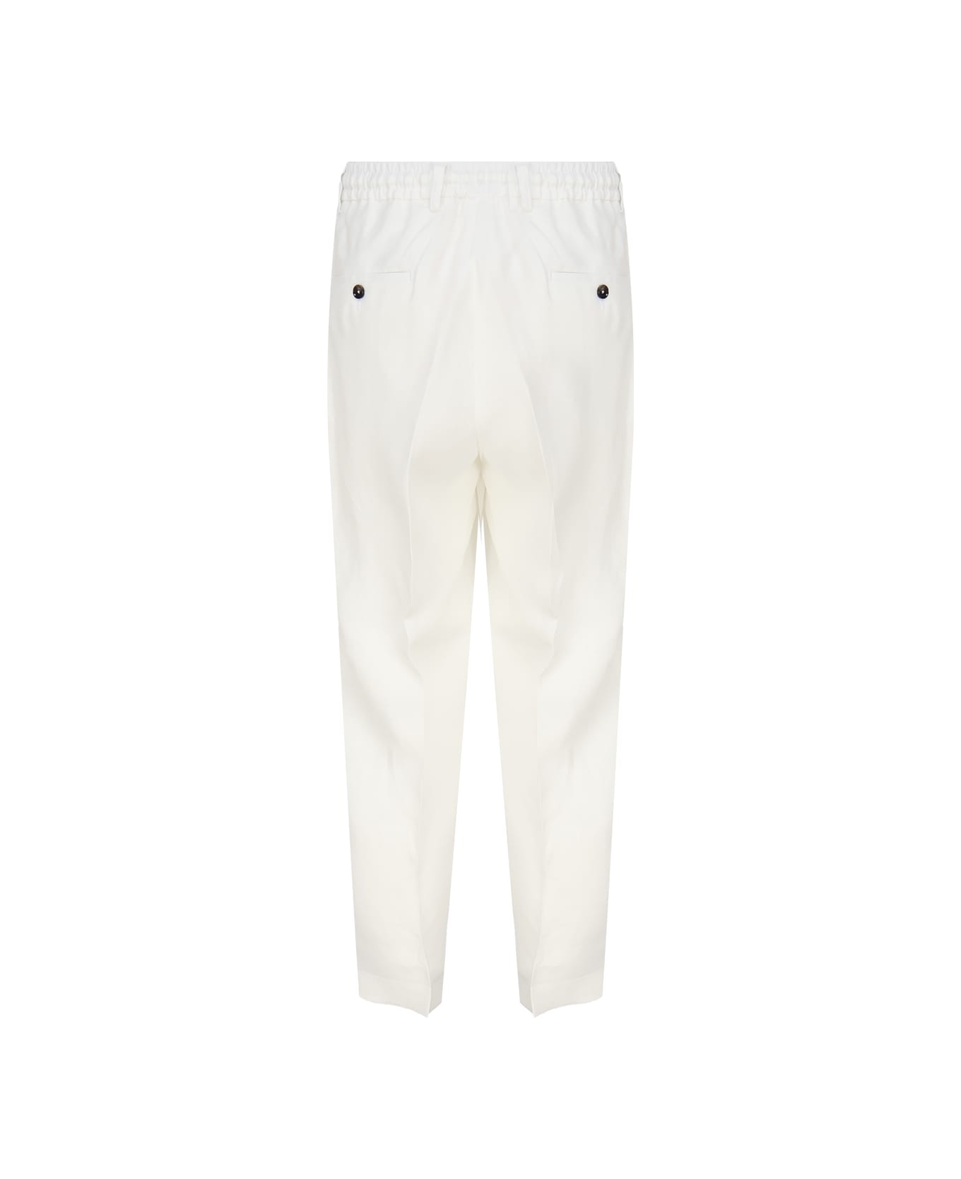 Be Able Tailored Linen Trousers - White