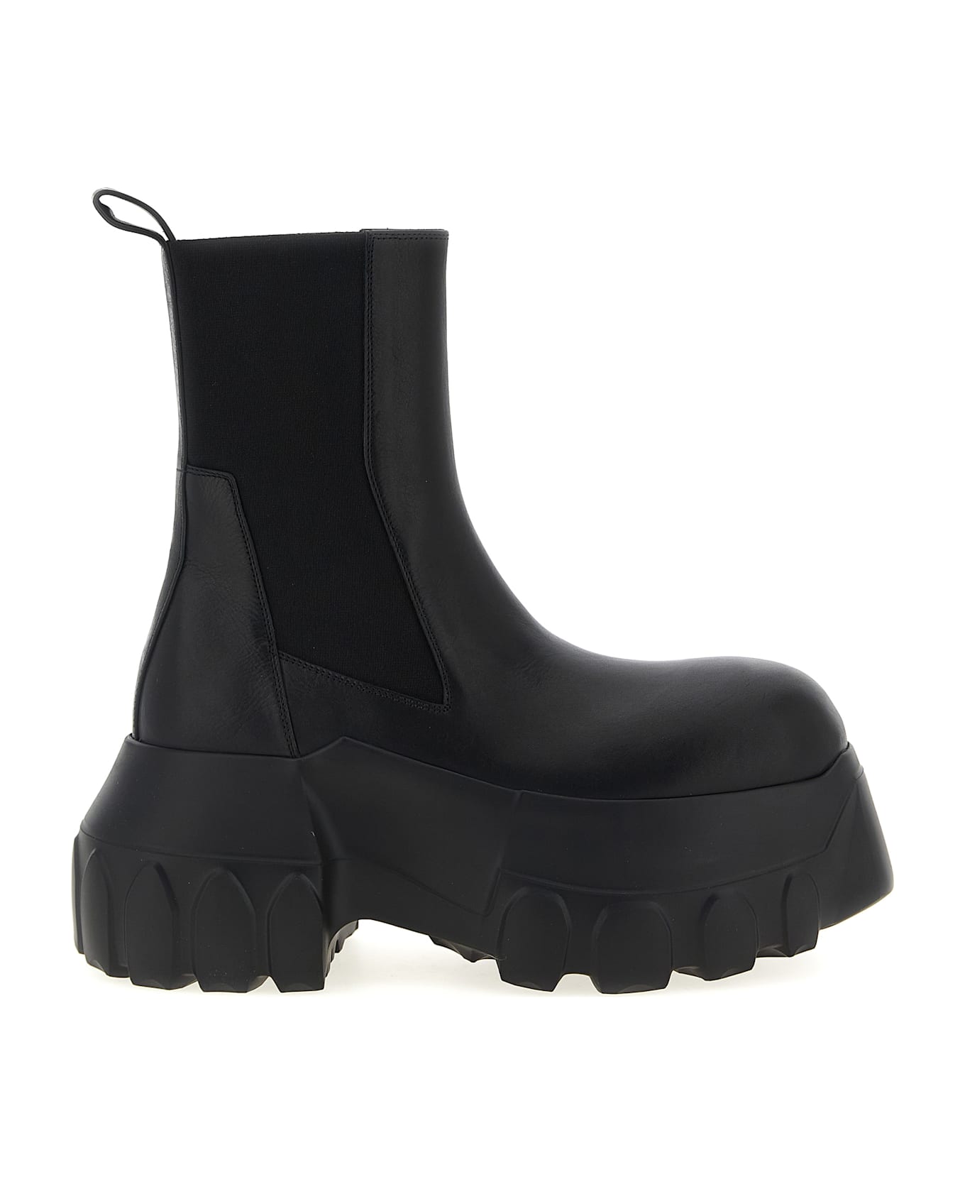 Rick Owens 
beatle Mega Tractor
 Ankle Boots - Black  