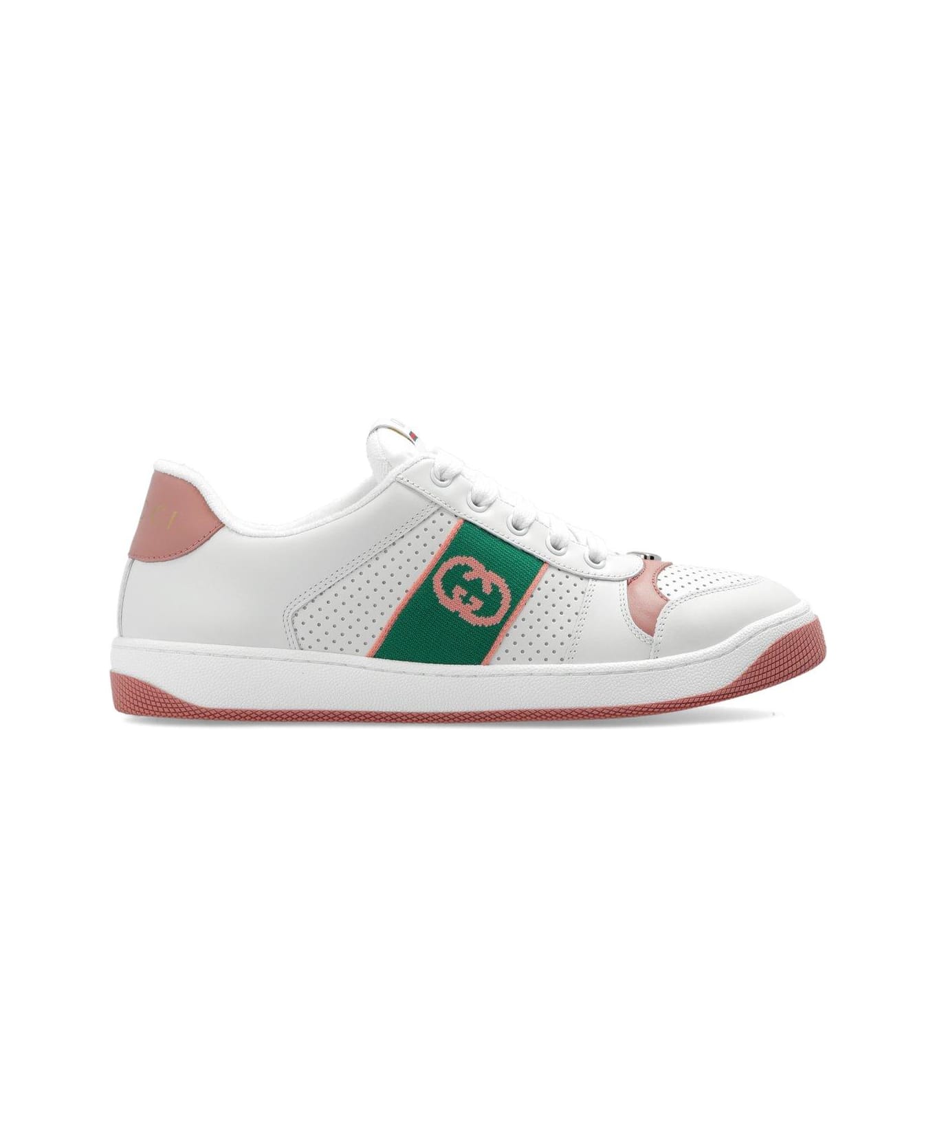 Gucci Screener Low-top Sneakers - White