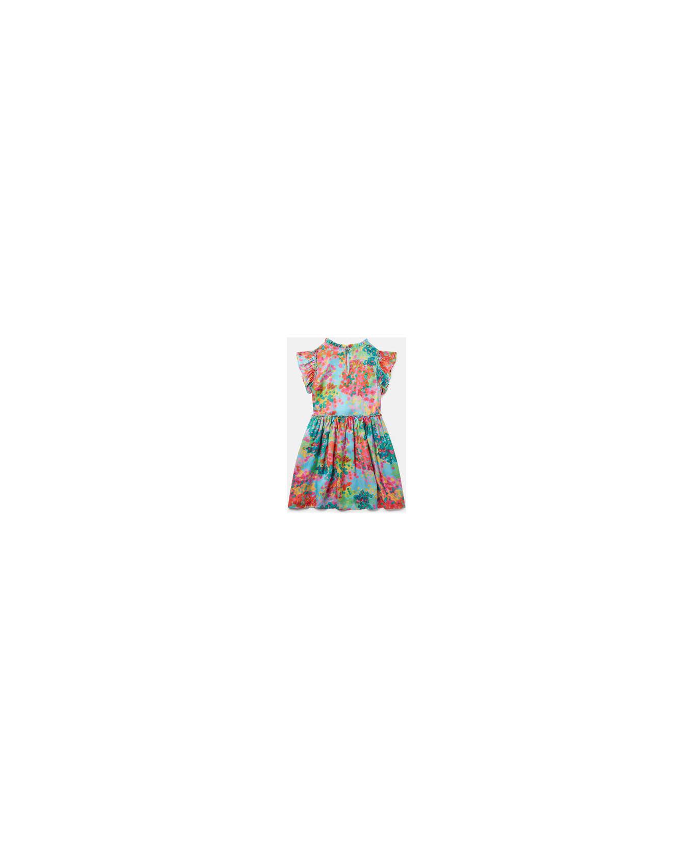 Stella portemonnaie McCartney Kids Printed Dress - Celeste