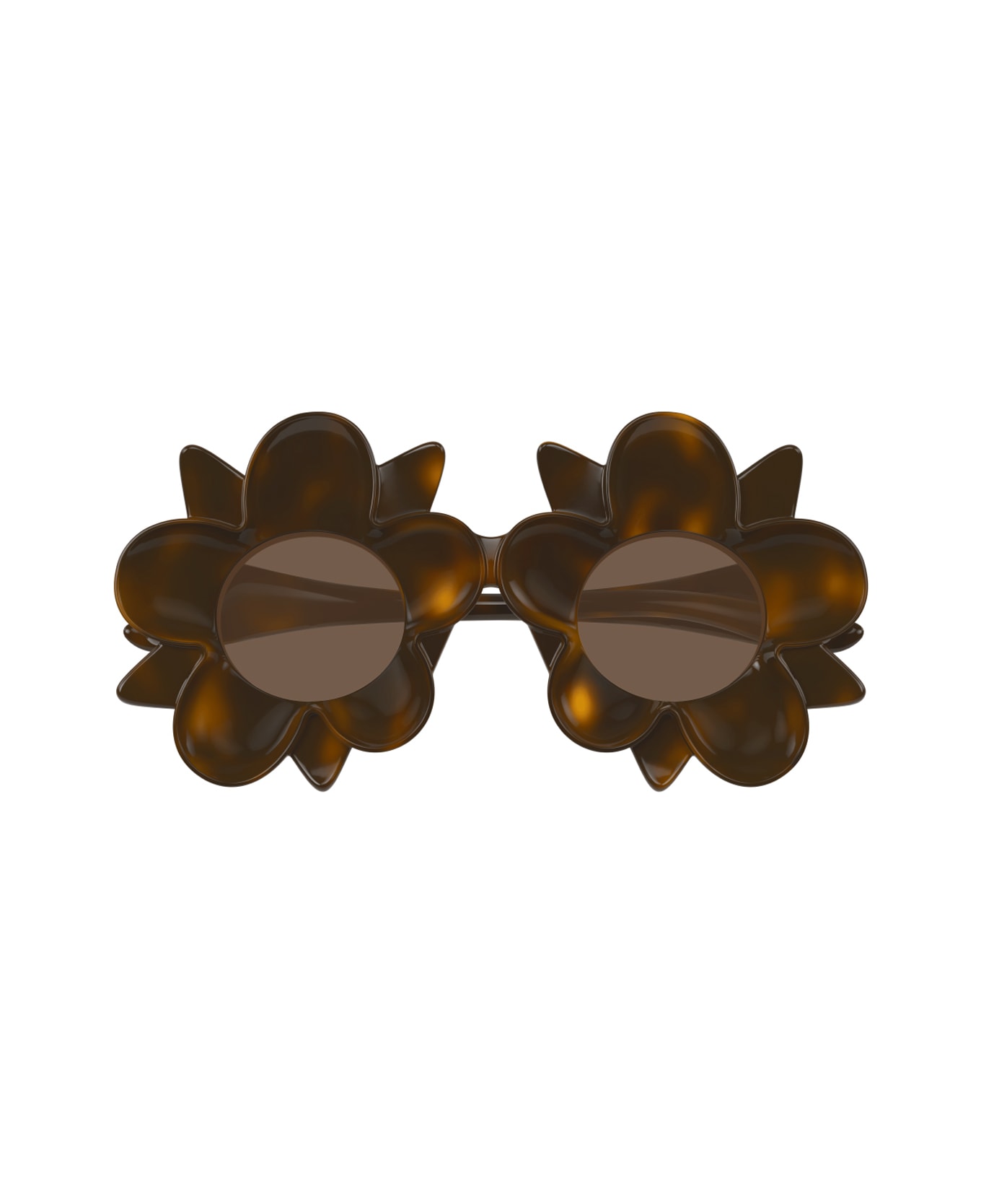 Bottega Veneta Eyewear Bottega Veneta Bv1399s Linea Icons 008 Havana Brown Sunglasses - Havana