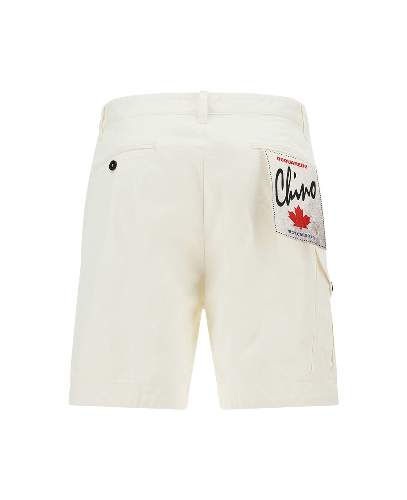 Dsquared2 Cargo Shorts - White ショートパンツ