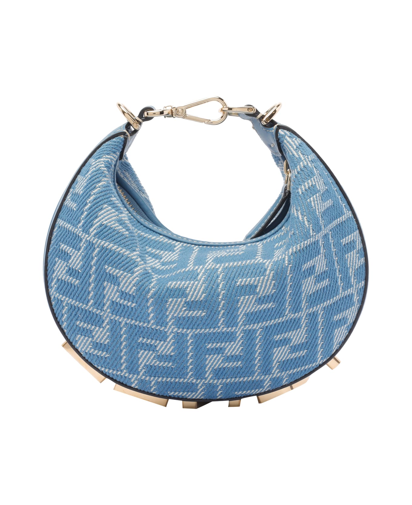 Fendi Mini Fendigraphy Hand Bag - Blue