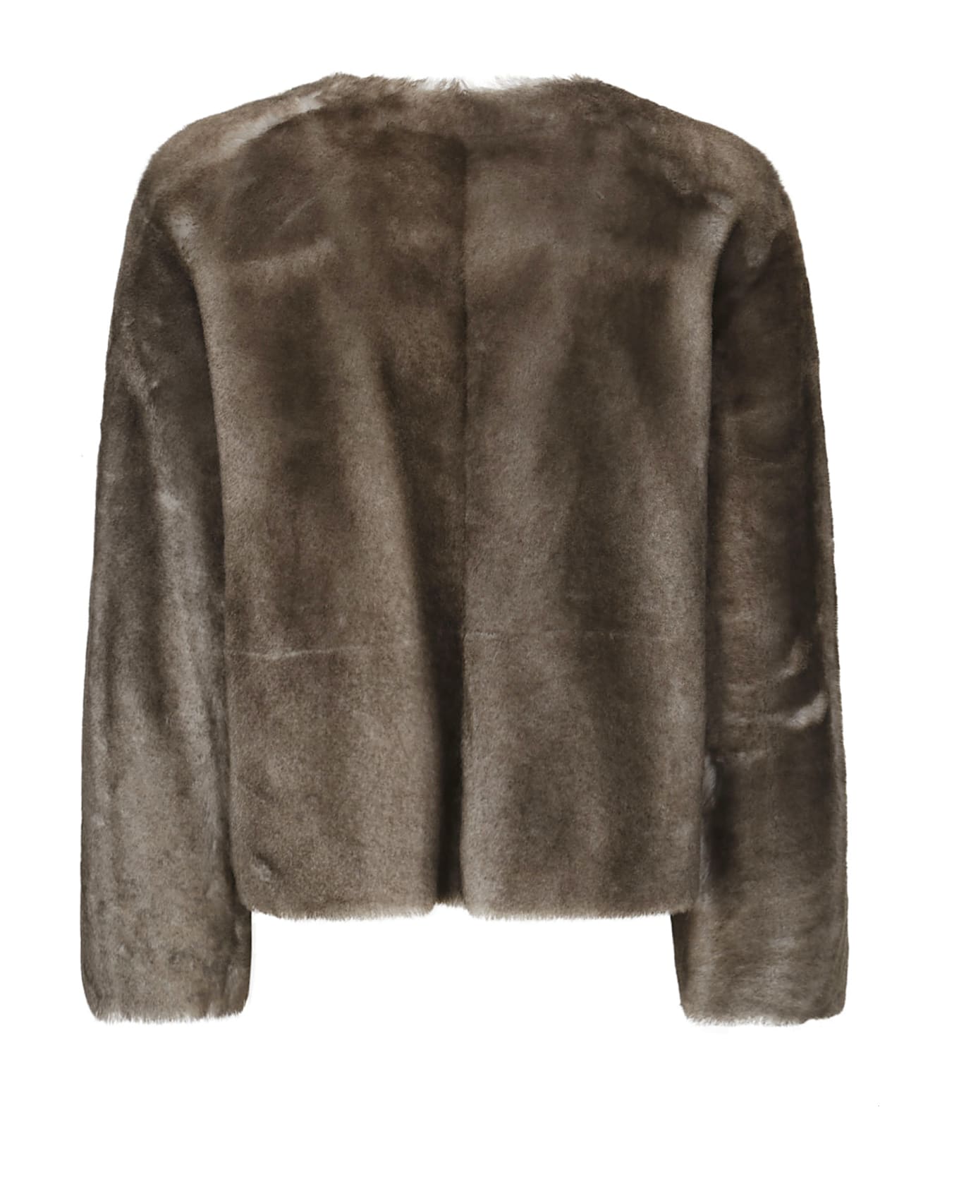 Desa 1972 Shearling Jacket - NATURAL GREY