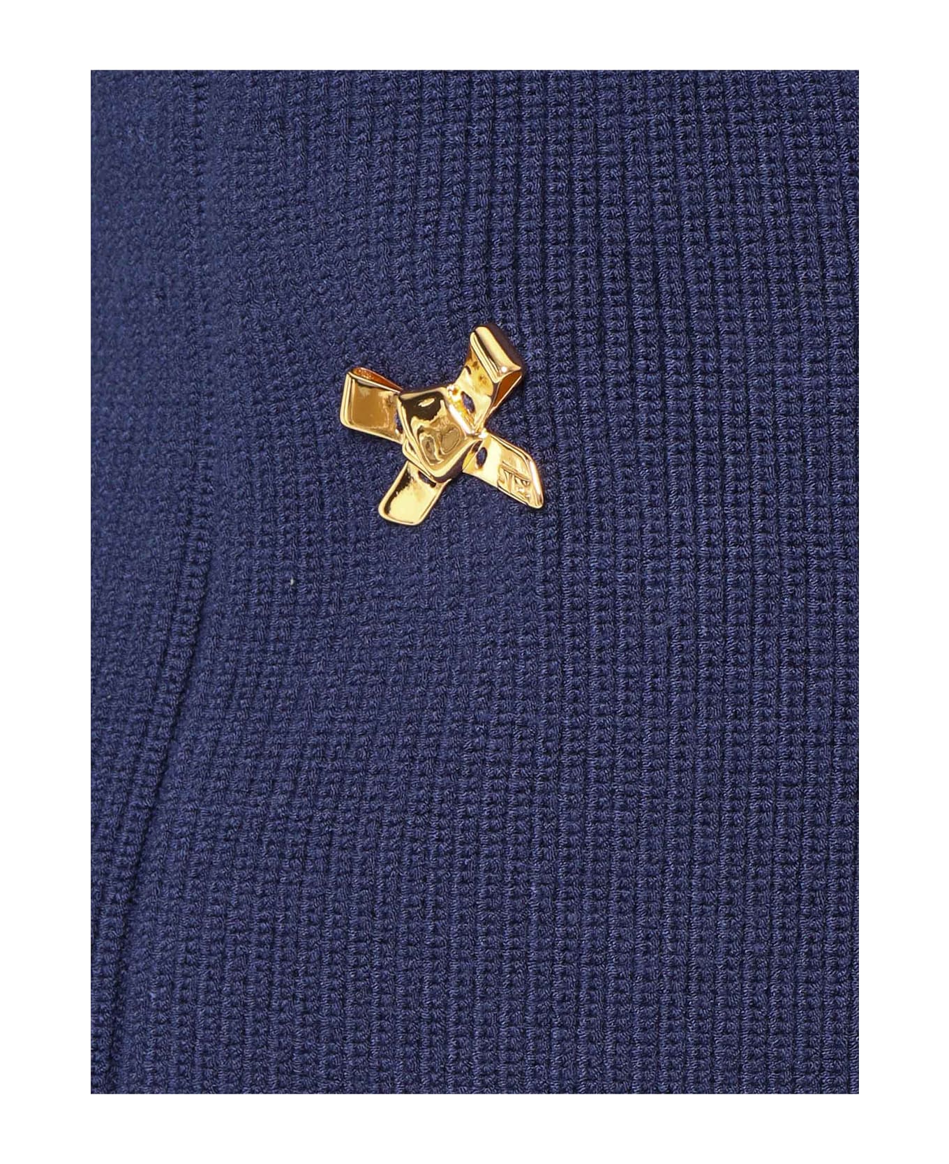 Elisabetta Franchi Tricot Sweater - BLUE