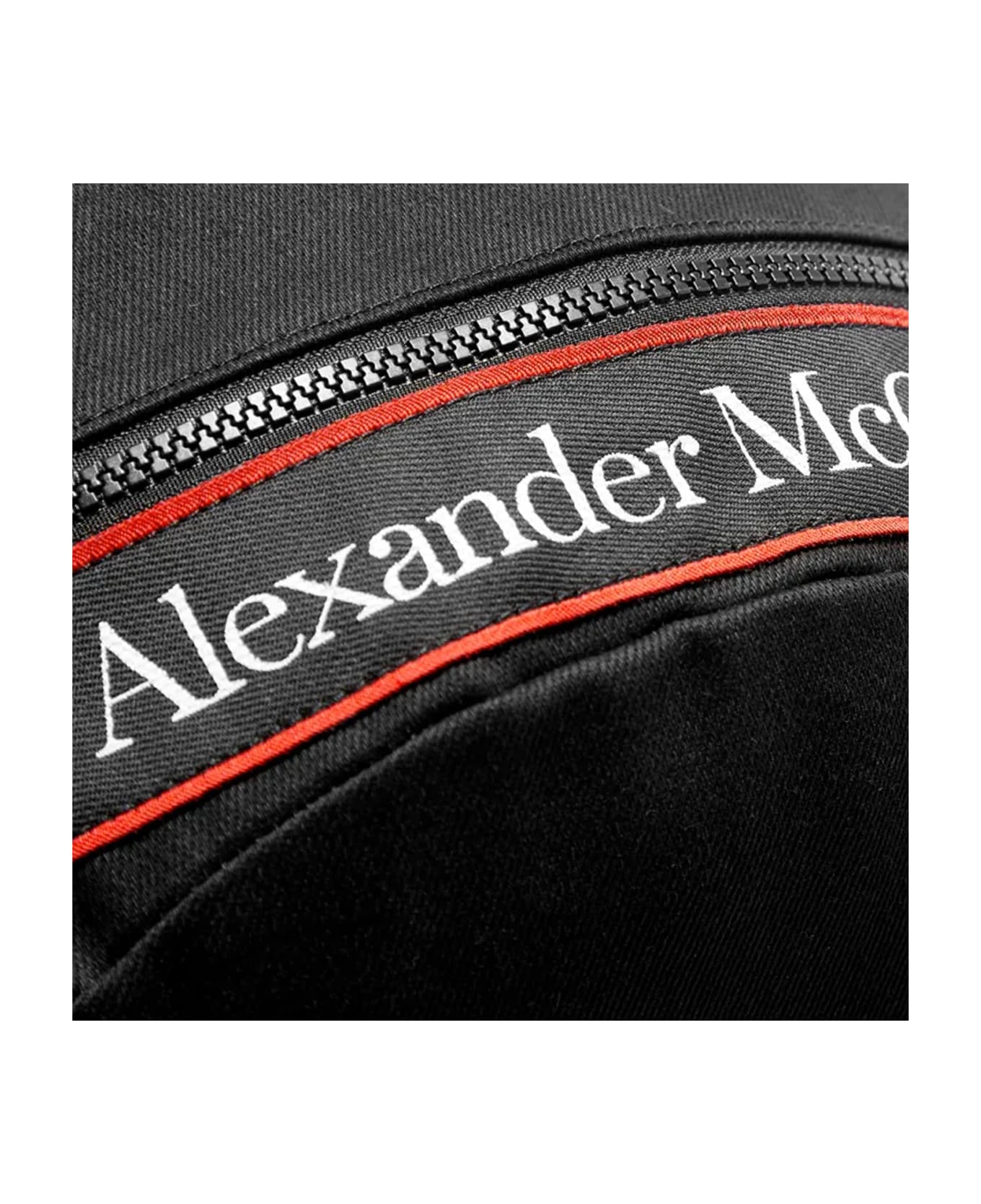 Alexander McQueen Logo Backpack - Black バックパック