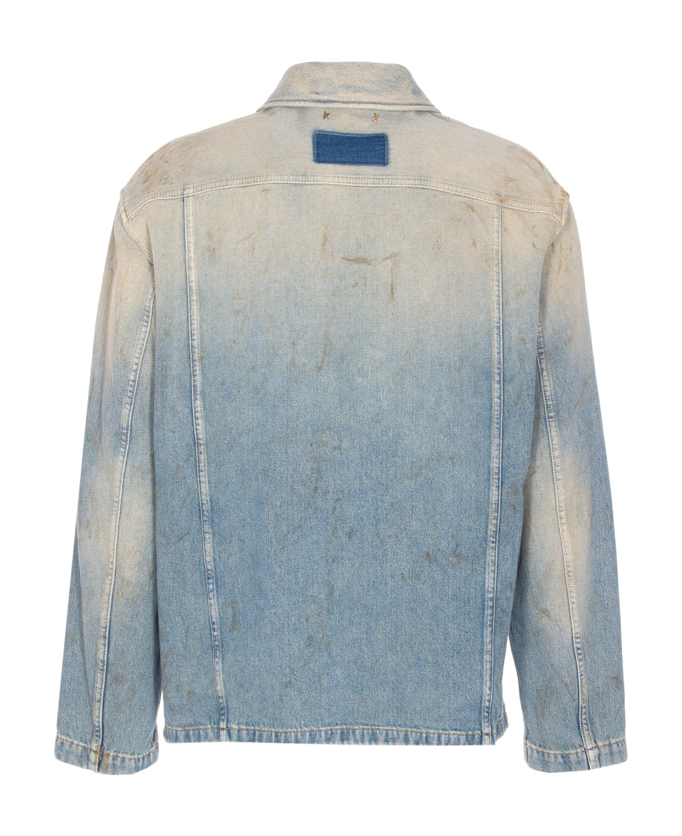Golden Goose Mackenzie Work Denim Jacket - LIGHT BLUE