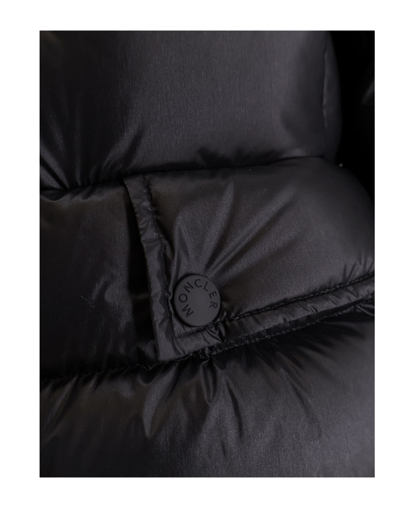 Moncler Grenoble Armoniques Hooded Down Jacket - Black