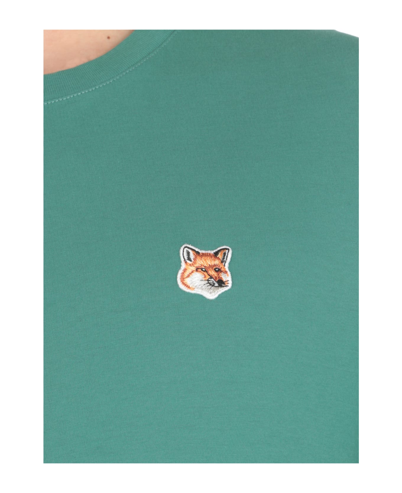 Maison Kitsuné Fox Head T-shirt - Green