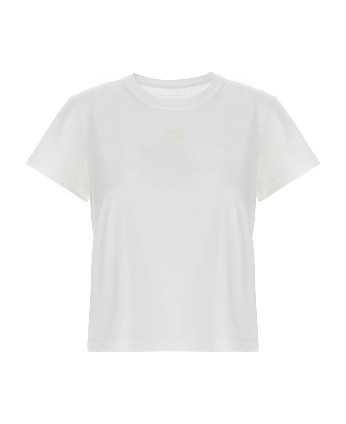 T by Alexander Wang 'essential Jsy Shrunk' T-shirt - White