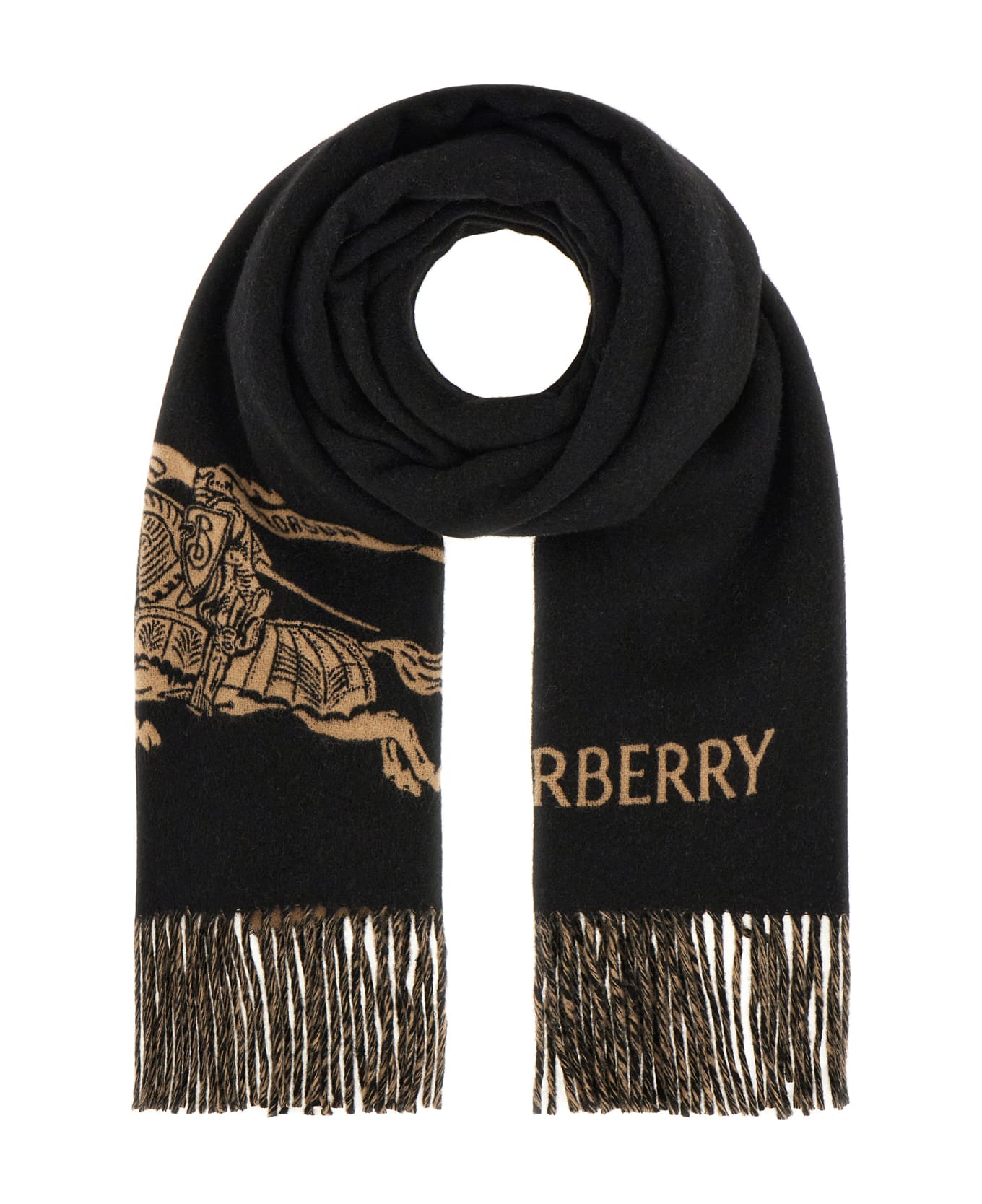 Burberry Sciarpe 
Foulard - CAMEL BLACK