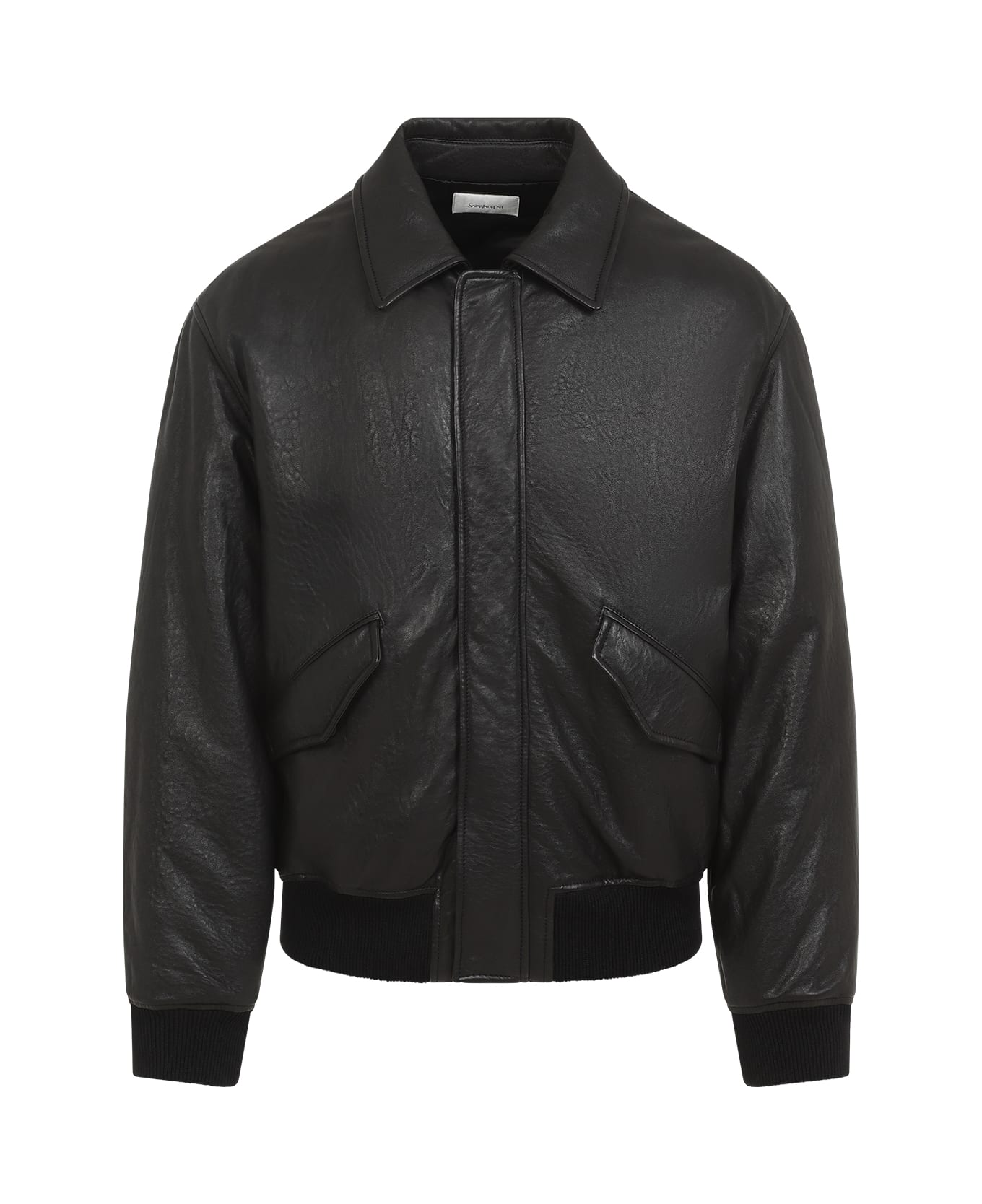 Saint Laurent Oversized Bomber Jacket - Noir