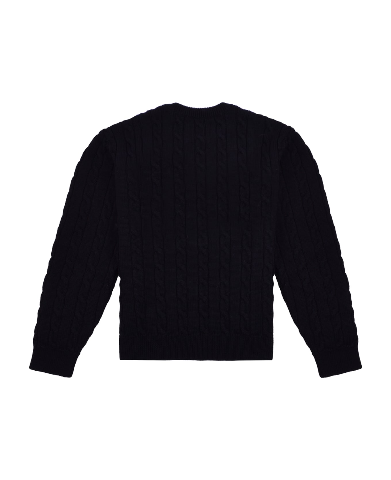 Off-White Wool Sweater - Back