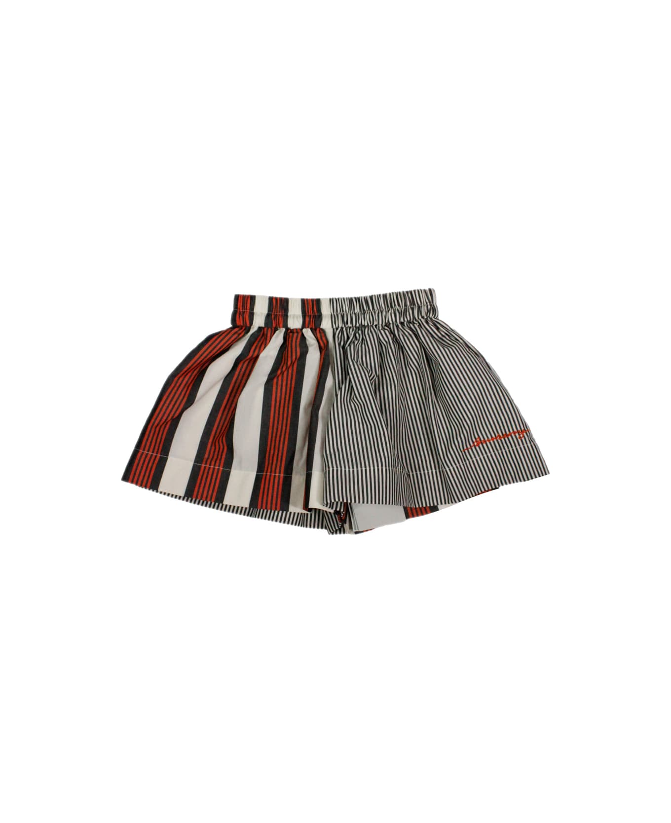 Burberry Bottoms - Grigio - rosso - beige