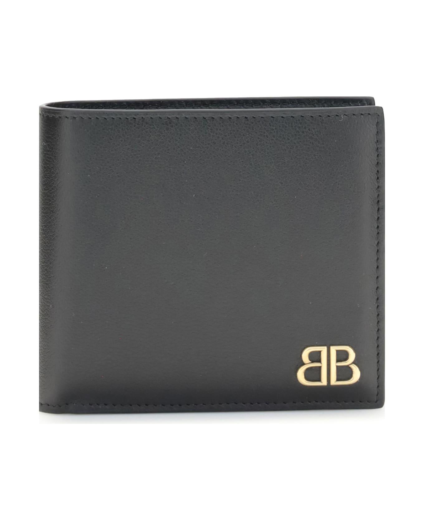 Balenciaga Logo Plaque Wallet