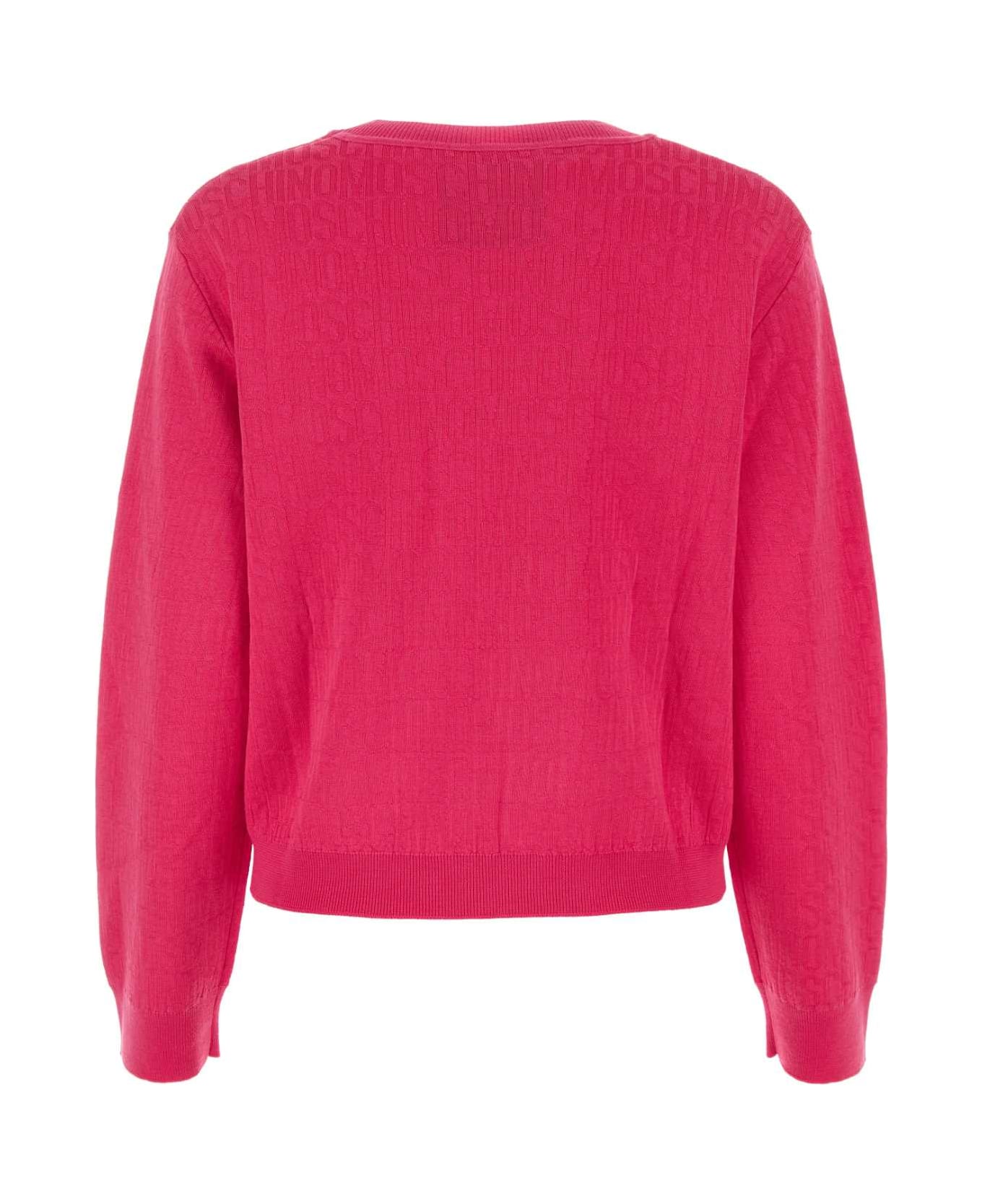 Moschino Fuchsia Viscose Sweater - FUXIA ニットウェア