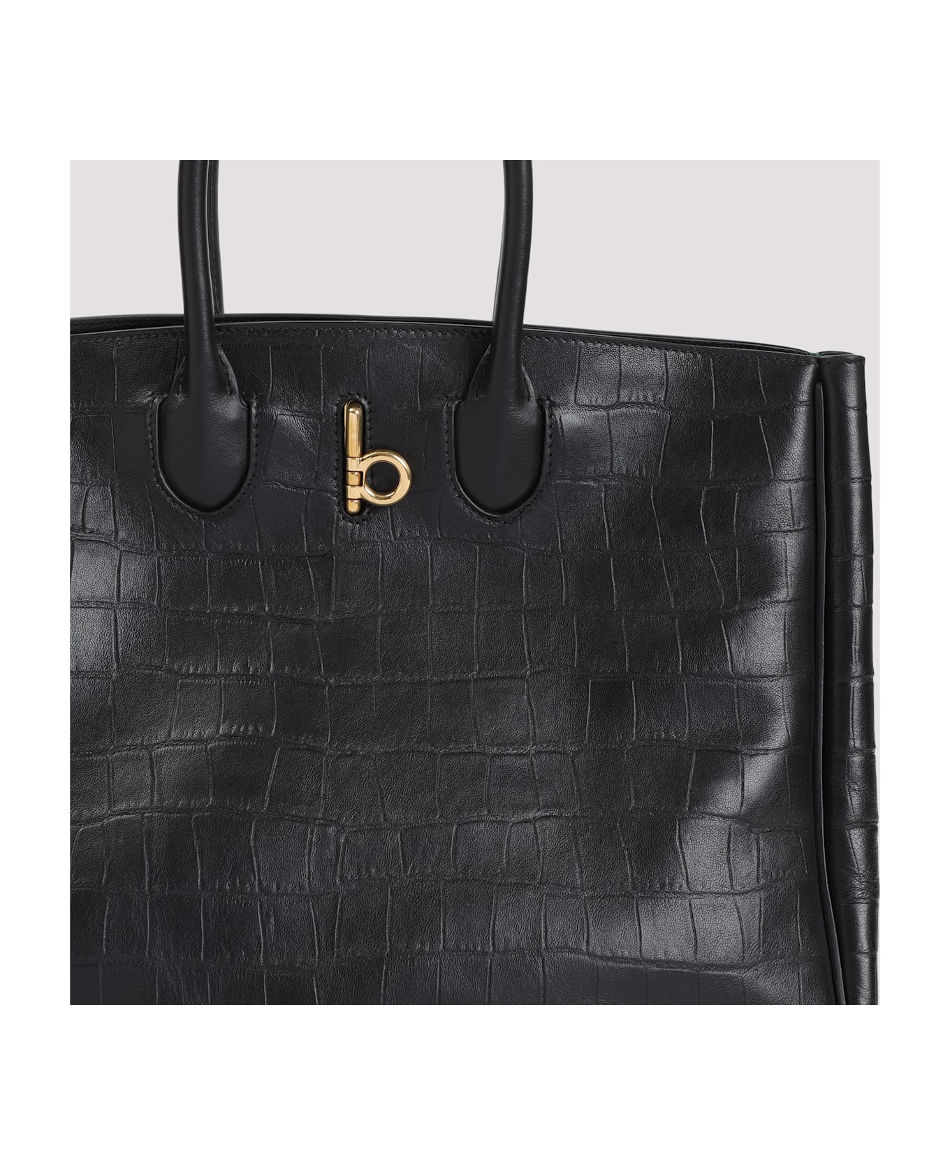 Burberry Rocking Horse Tote Bag - Black